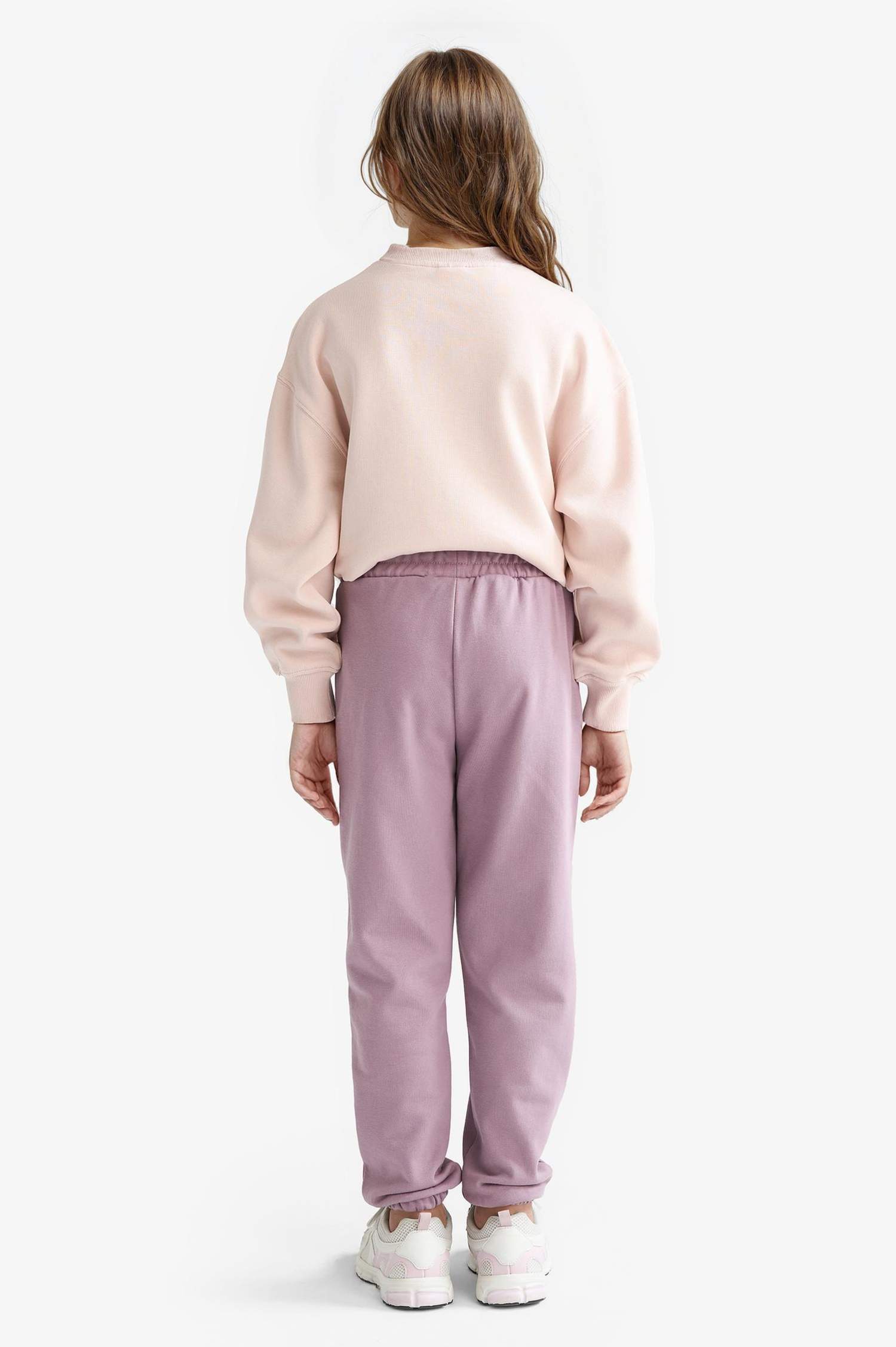 بنطلون سويت بانتس بناتي جوجر فيت بخصر مطاطي