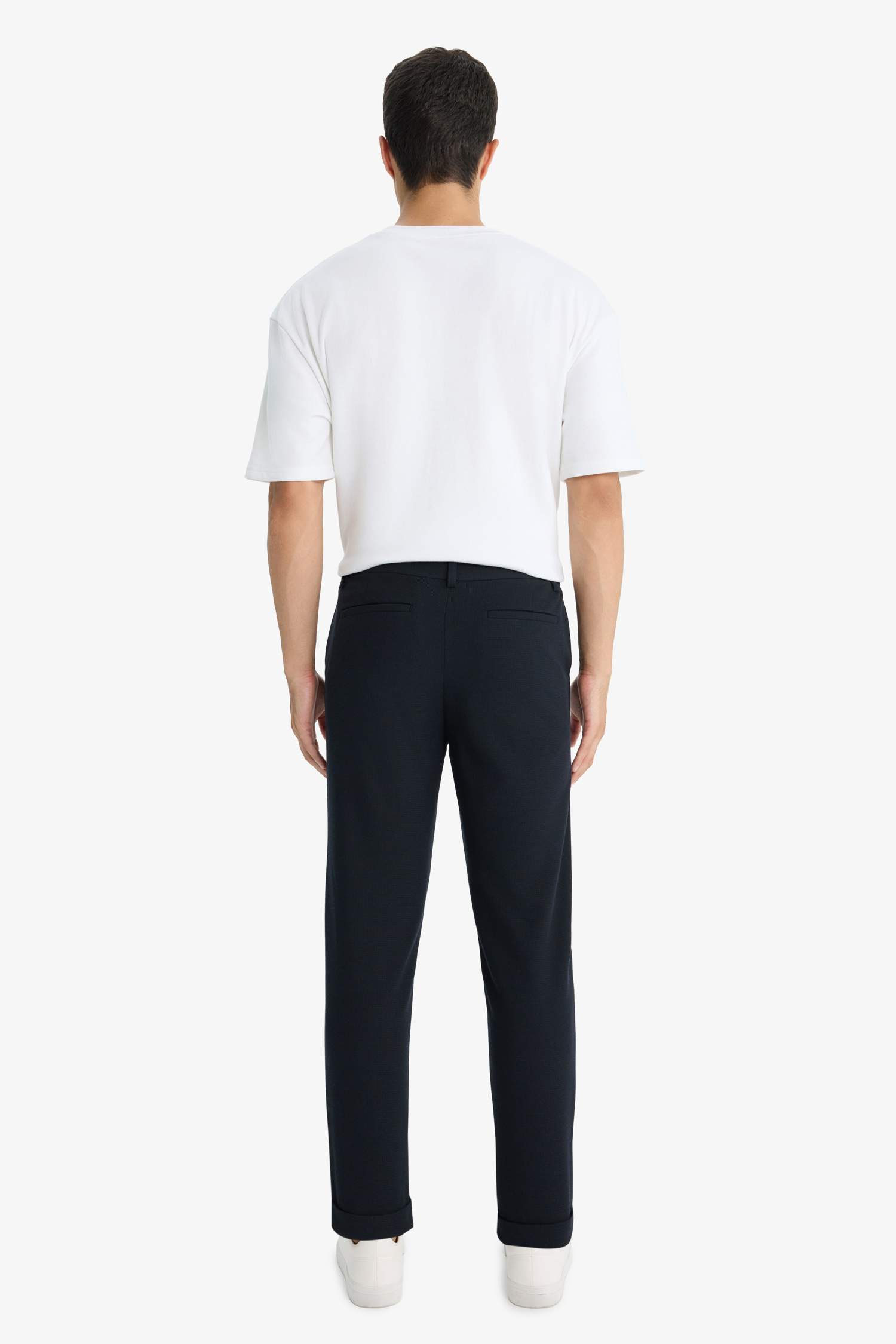 Jogger Fit Kısa Paça Penye Pantolon