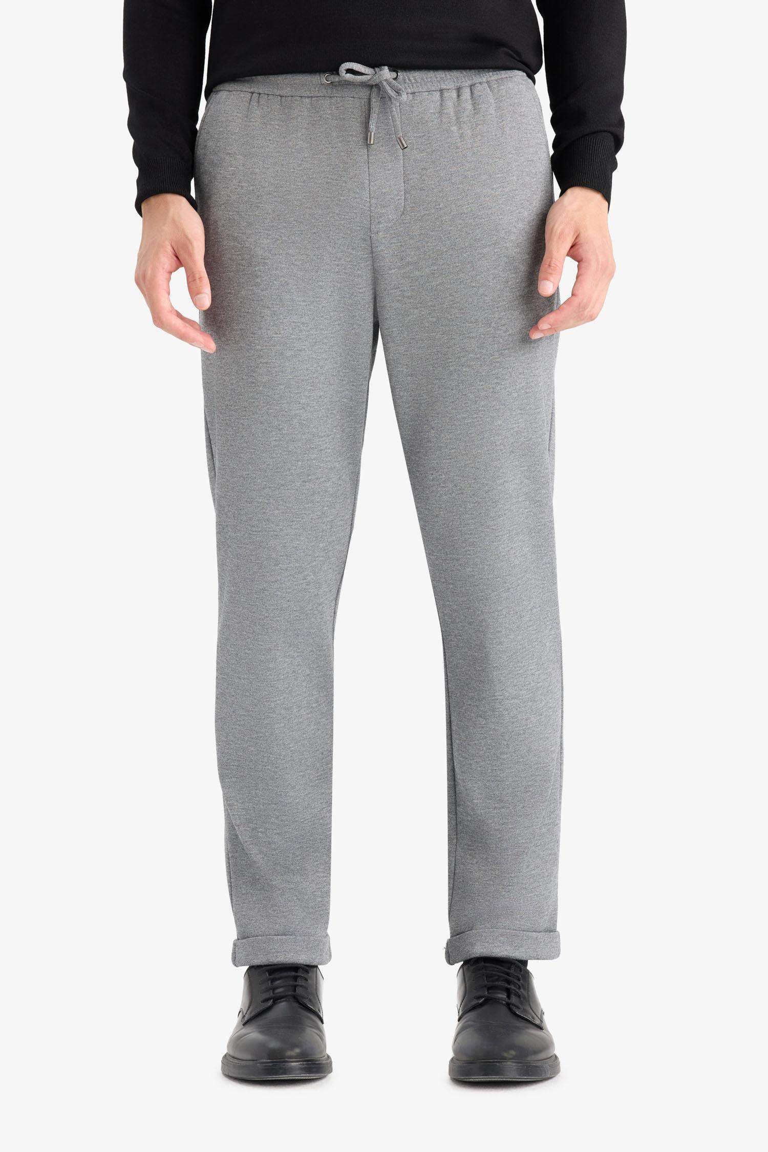 Jogger Fit Kısa Paça Penye Pantolon