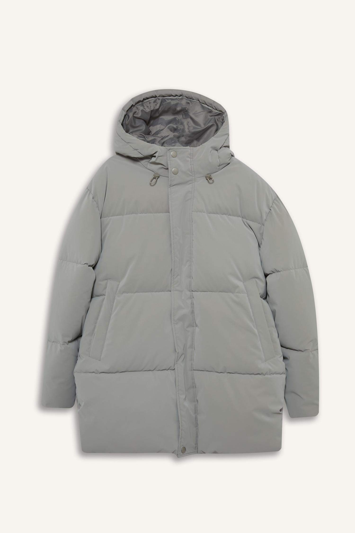 Su İtici Regular Fit Kapüşonlu Cepli Astarlı Rüzgar Geçirmez Fermuarlı Parka