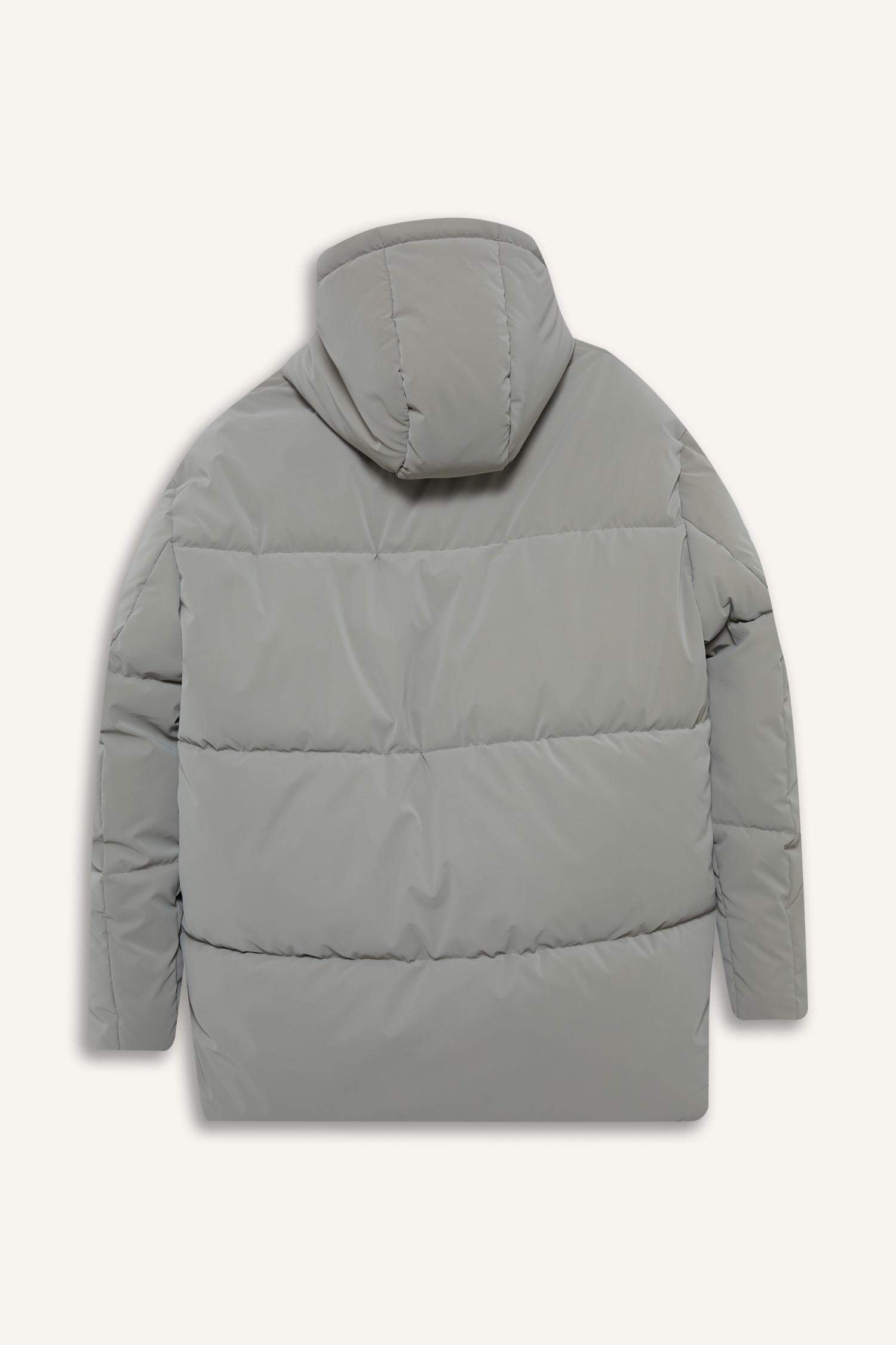 Su İtici Regular Fit Kapüşonlu Cepli Astarlı Rüzgar Geçirmez Fermuarlı Parka