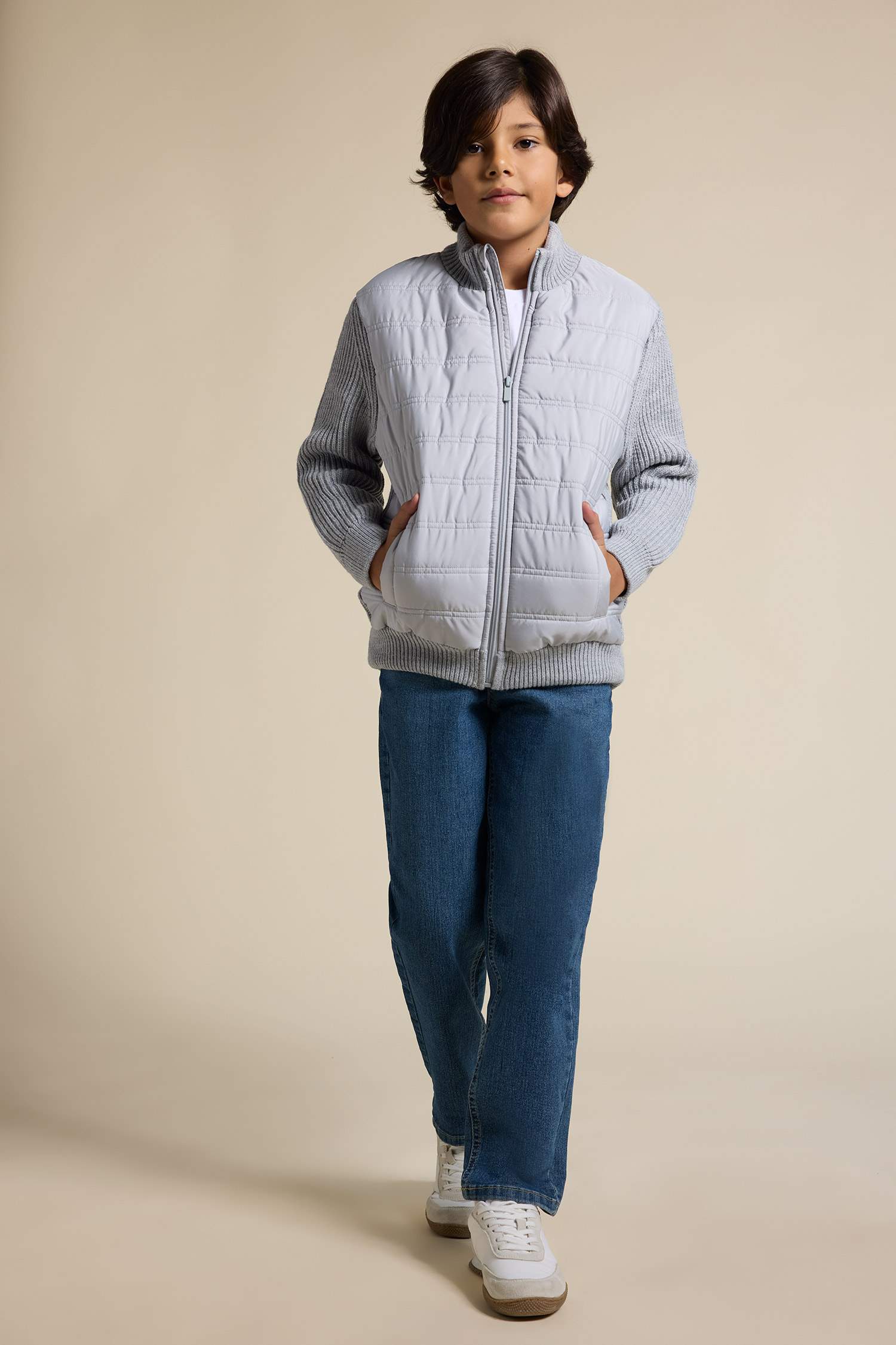 Erkek Çocuk Straight Fit Düz Paça Jean Pantolon