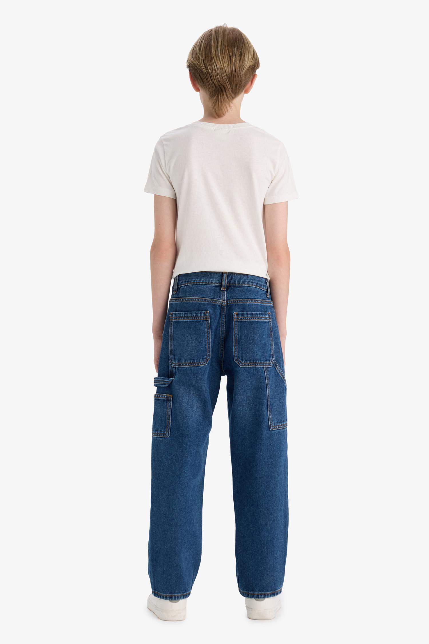 Boy Wide Leg Straight Leg Jeans