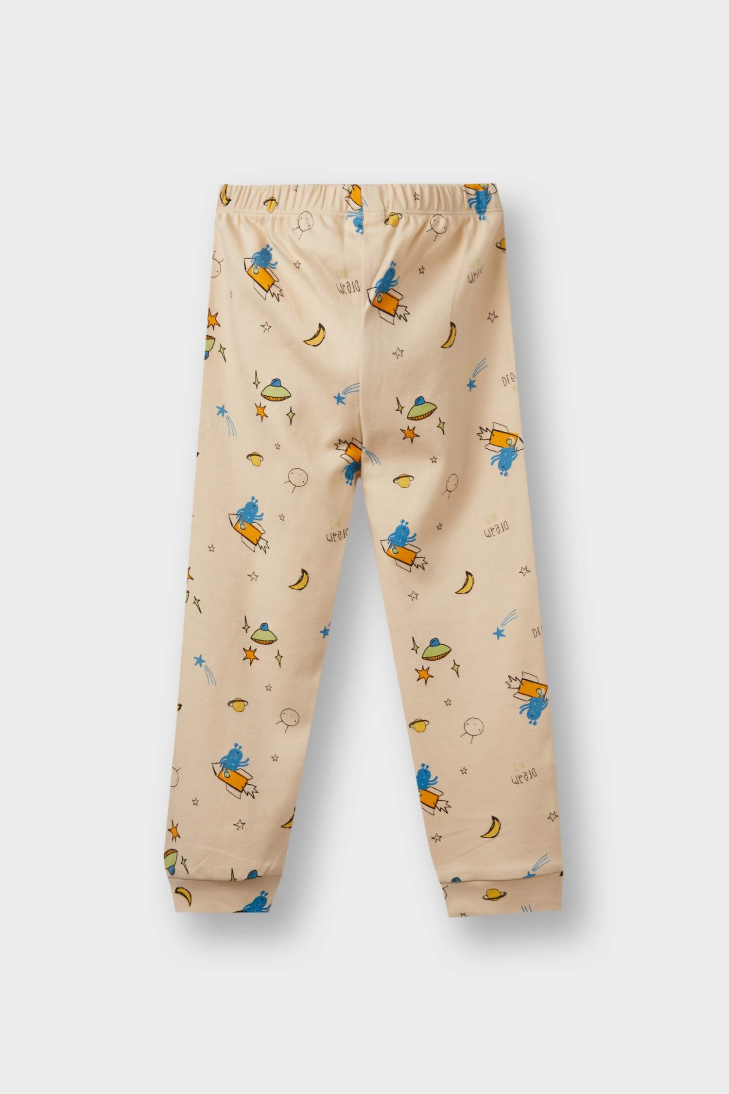 طقم بيجاما بيبي اولادي قصة عادية - قطعتين