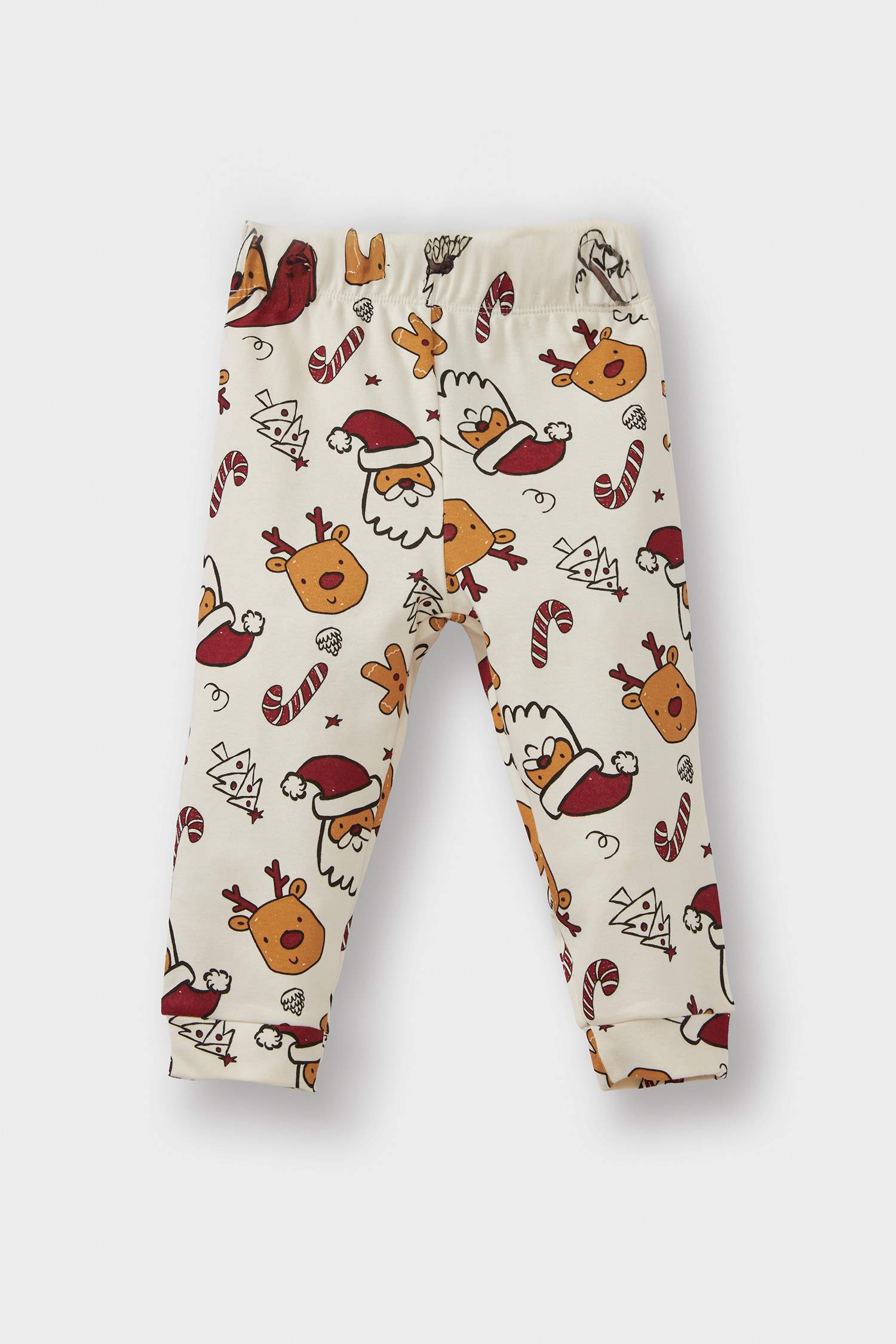 Baby Boy Christmas Themed Top Bottoms 2 Piece Pajama Set