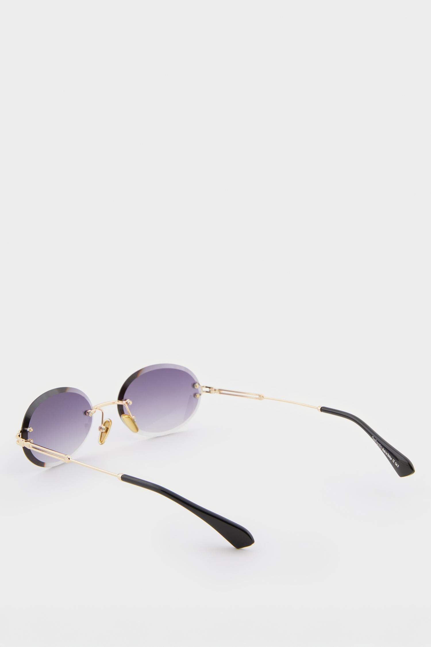 Woman Round Sunglasses