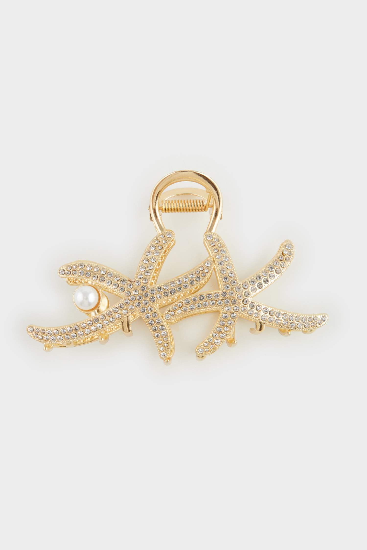 Woman Star Fish Hair Clip