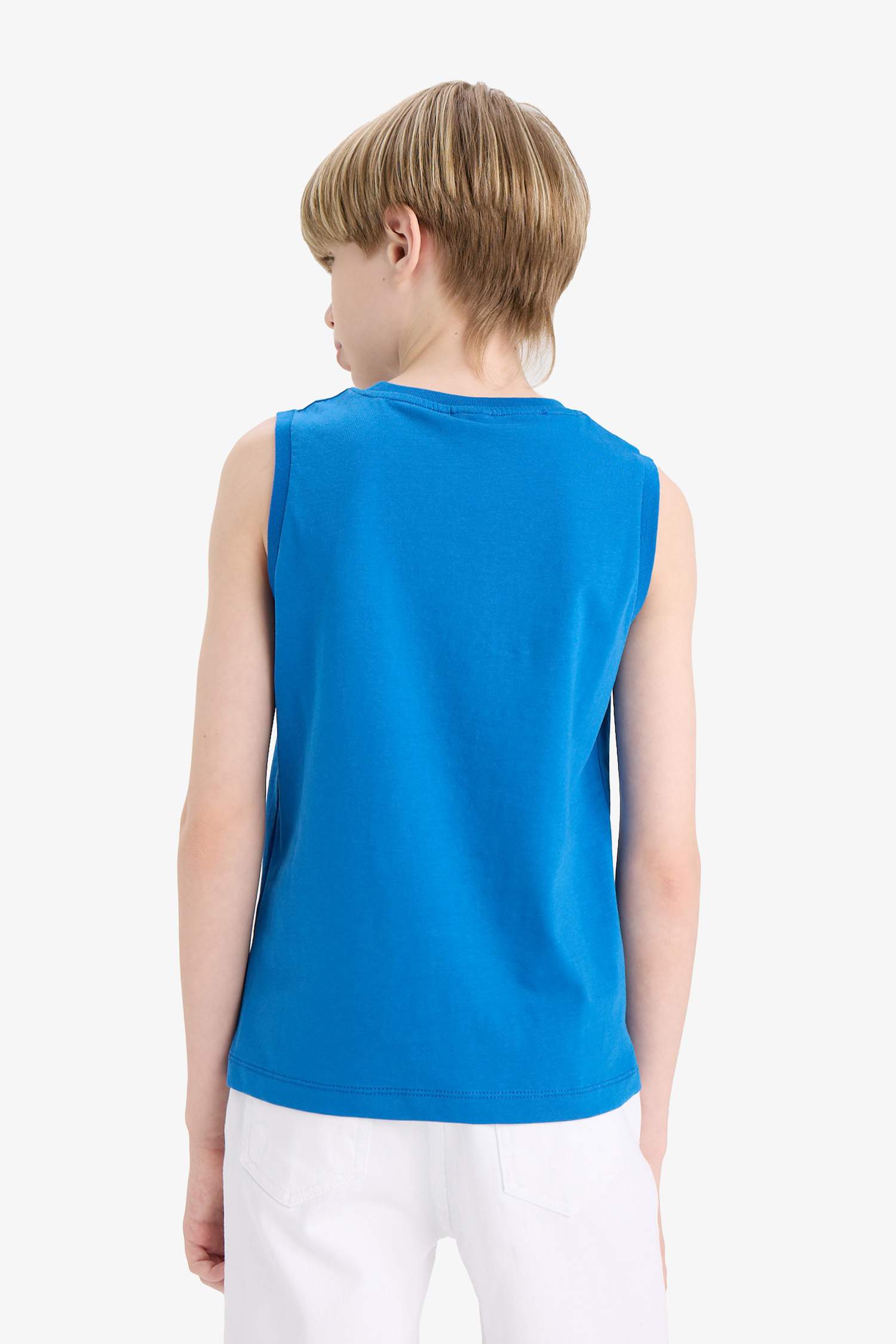 Boy Regular Fit Printed Tank Top