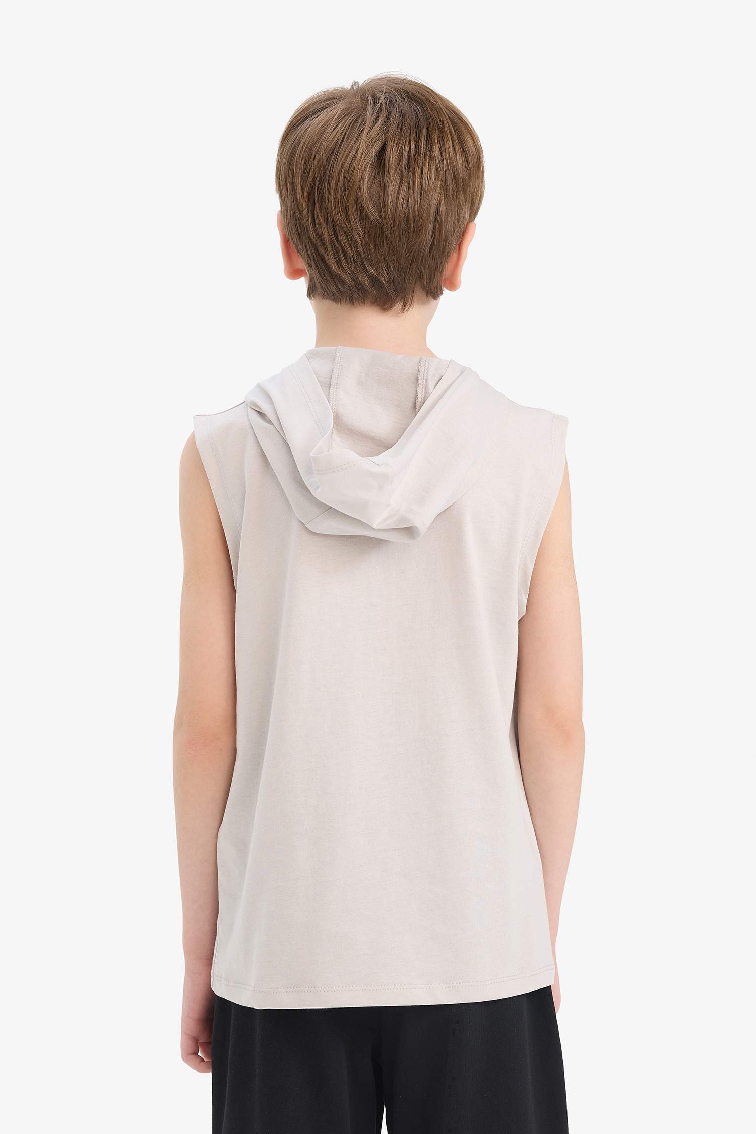 تيشيرت كت اولادي اوفر سايز مطبوع بكابيشون