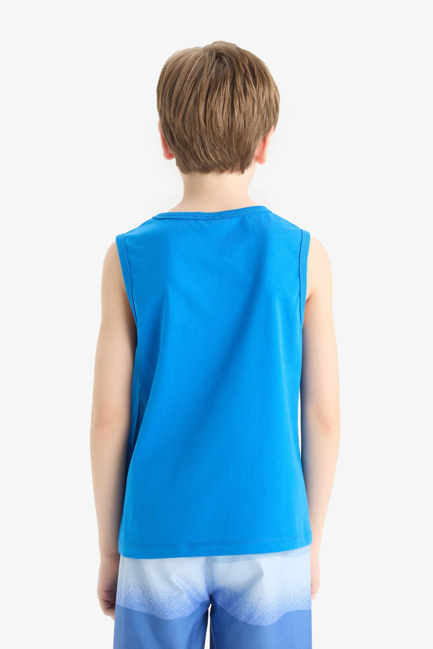 Erkek Çocuk Bisiklet Yaka Atlet