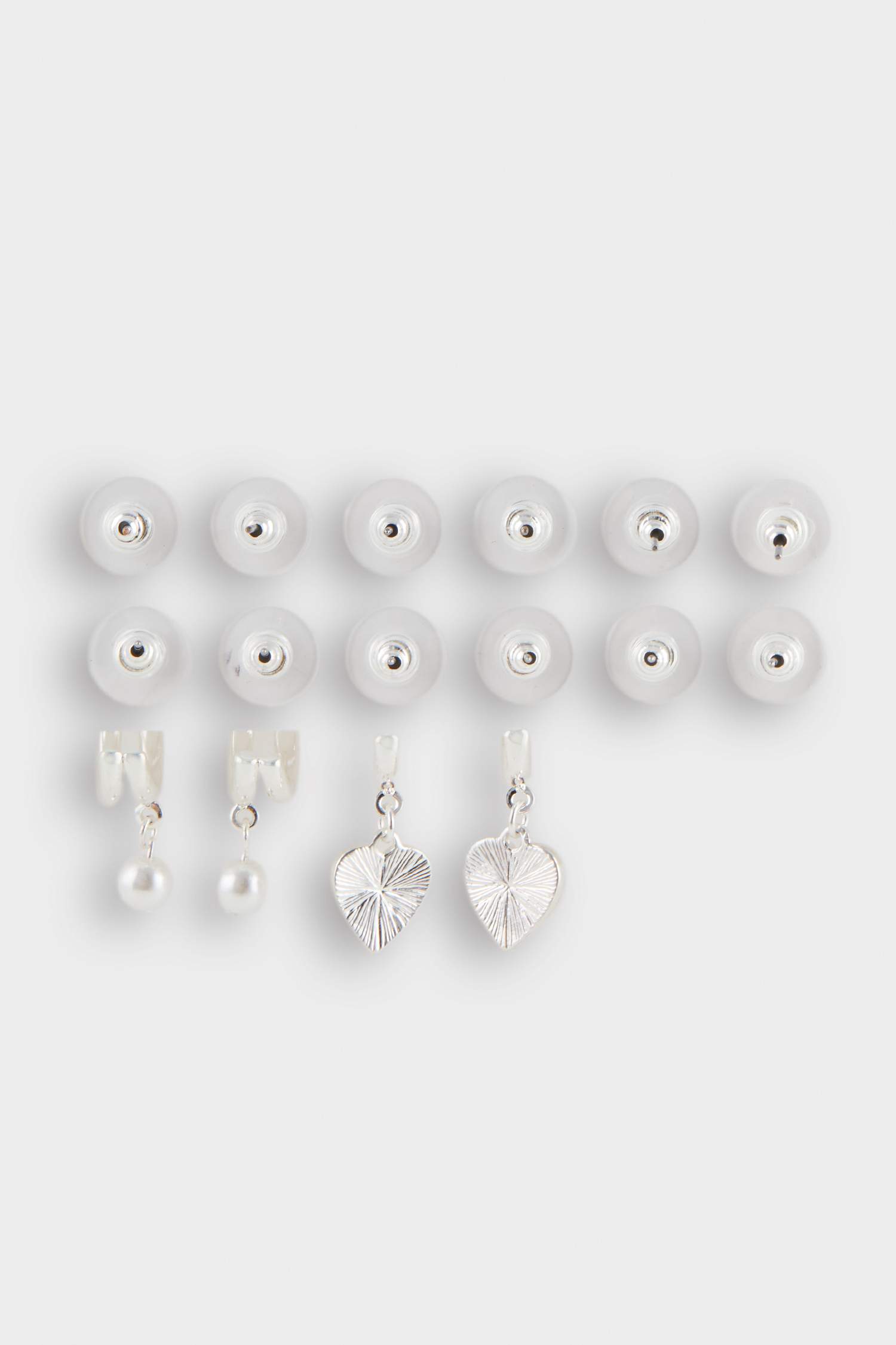 Kadın 6'lı Silver Küpe