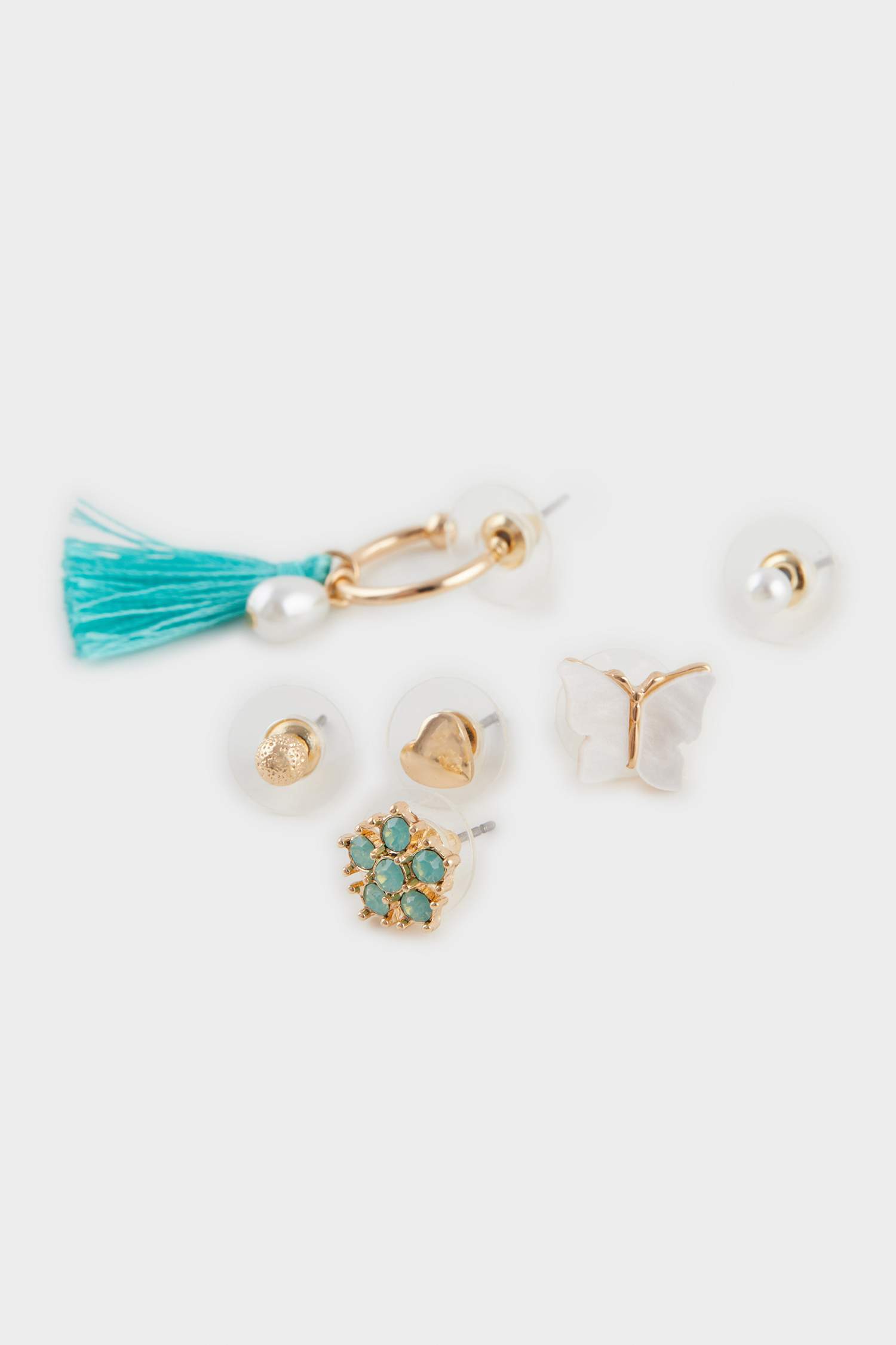 Kadın 6'lı Renkli Küpe