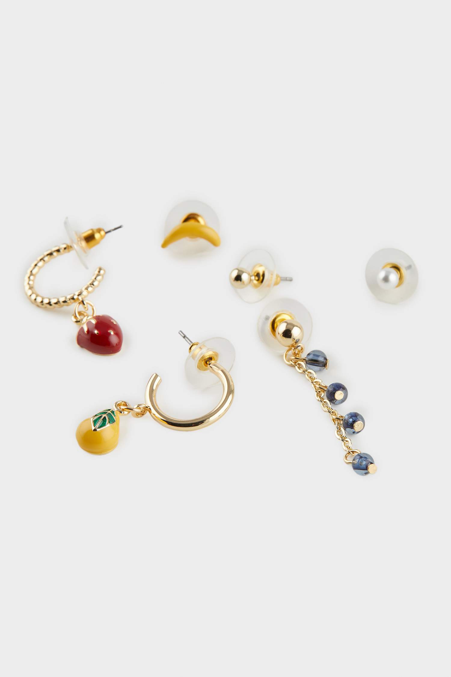 Kadın 6'lı Gold Küpe