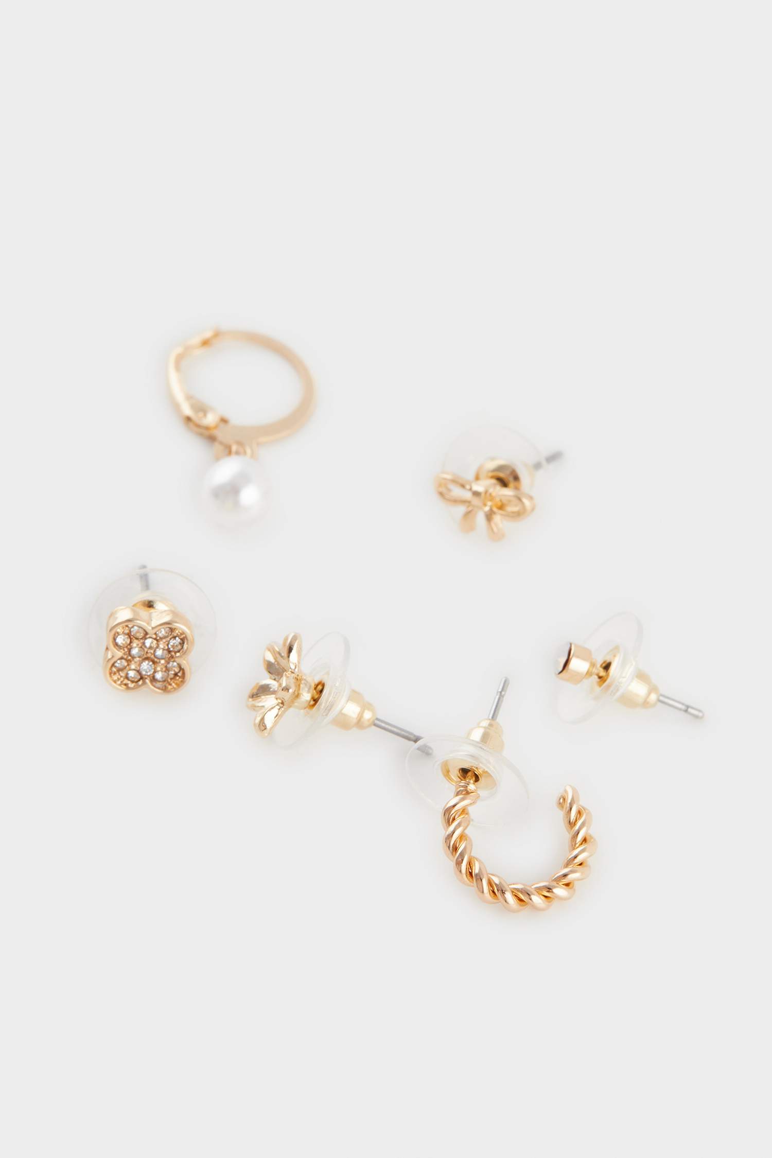 Kadın 6'lı Gold Küpe