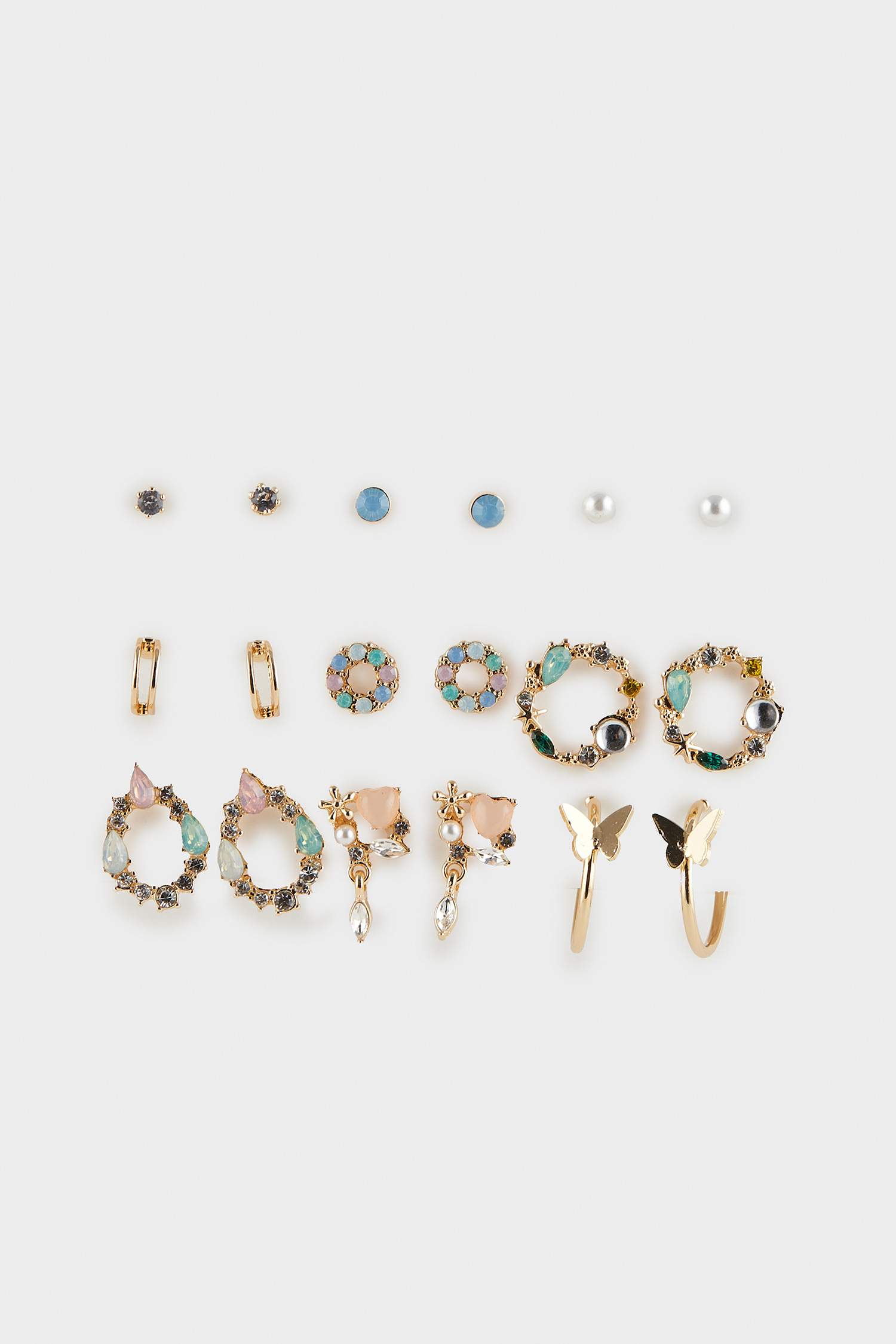 Woman 9 Piece Earrings