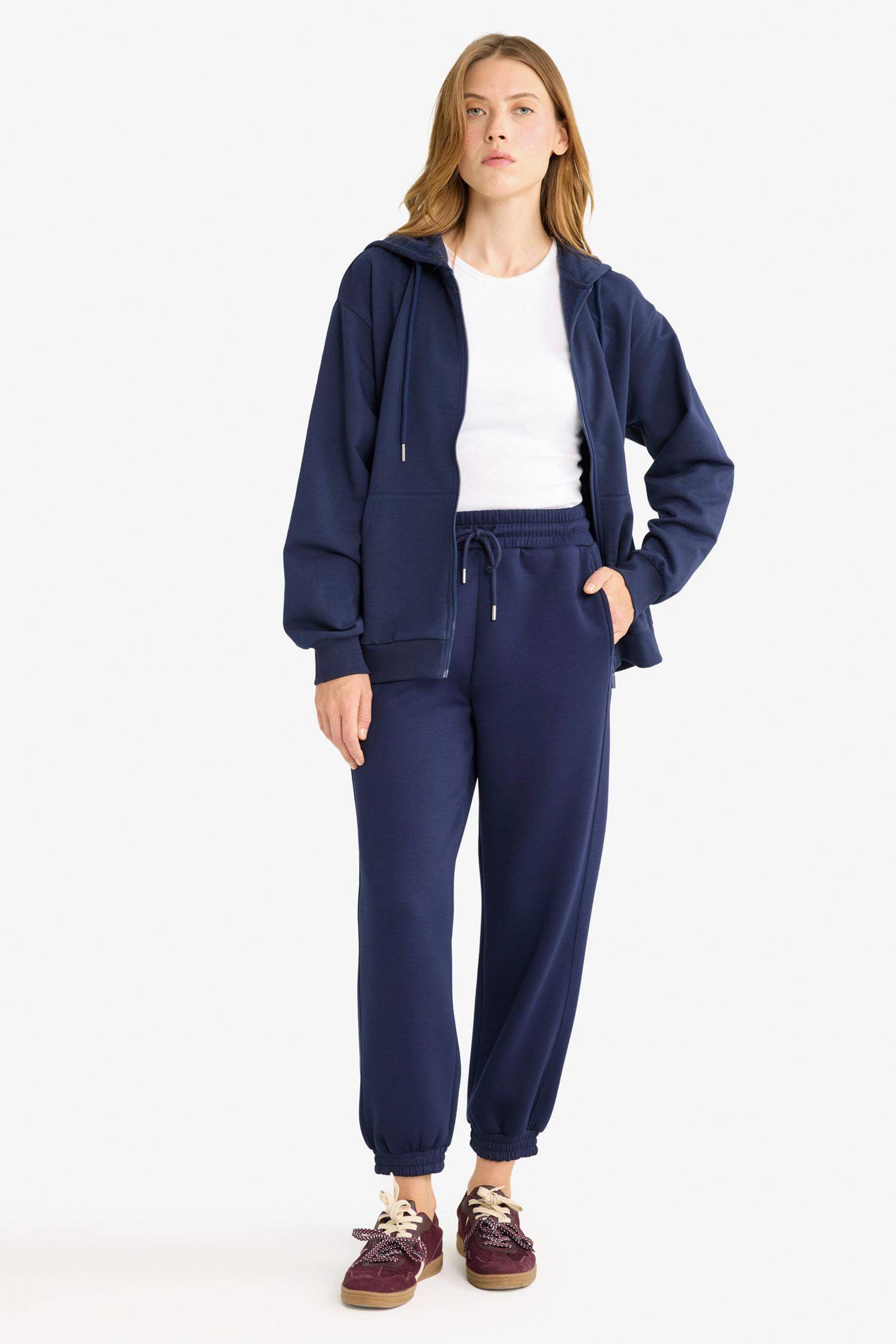 Jogger Standard Fit Scuba Fabric Trousers