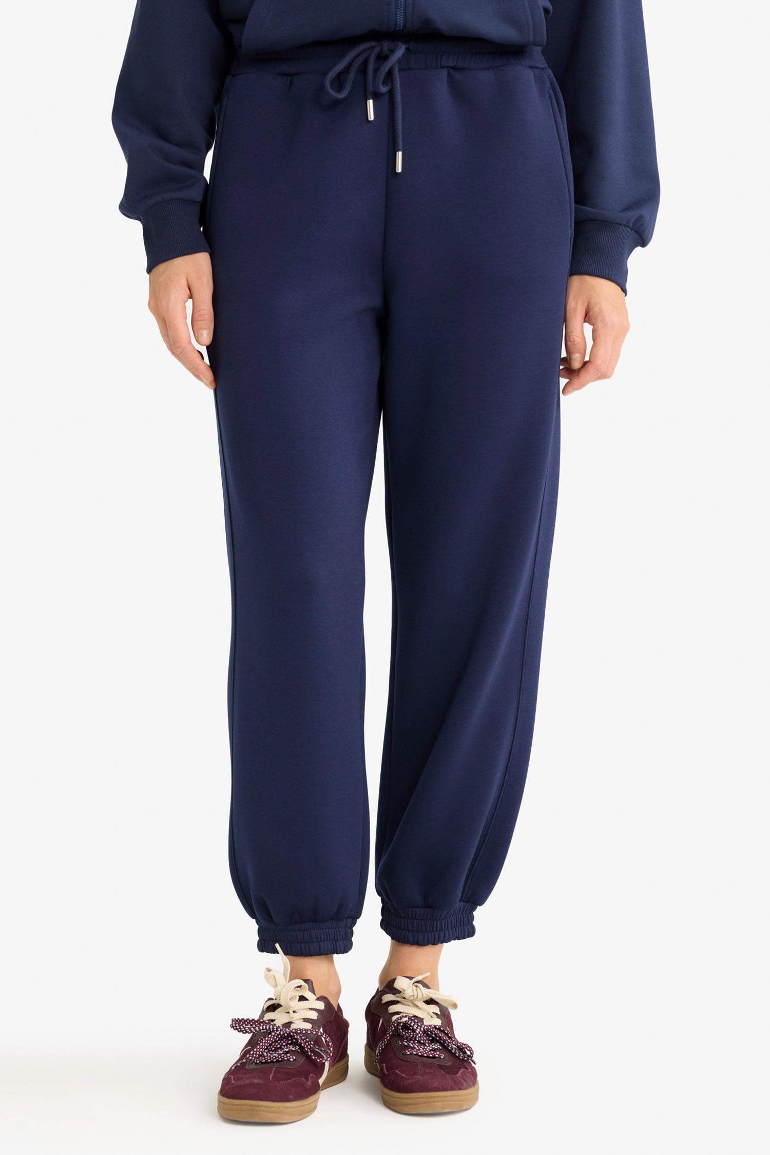 Jogger Standard Fit Scuba Fabric Trousers