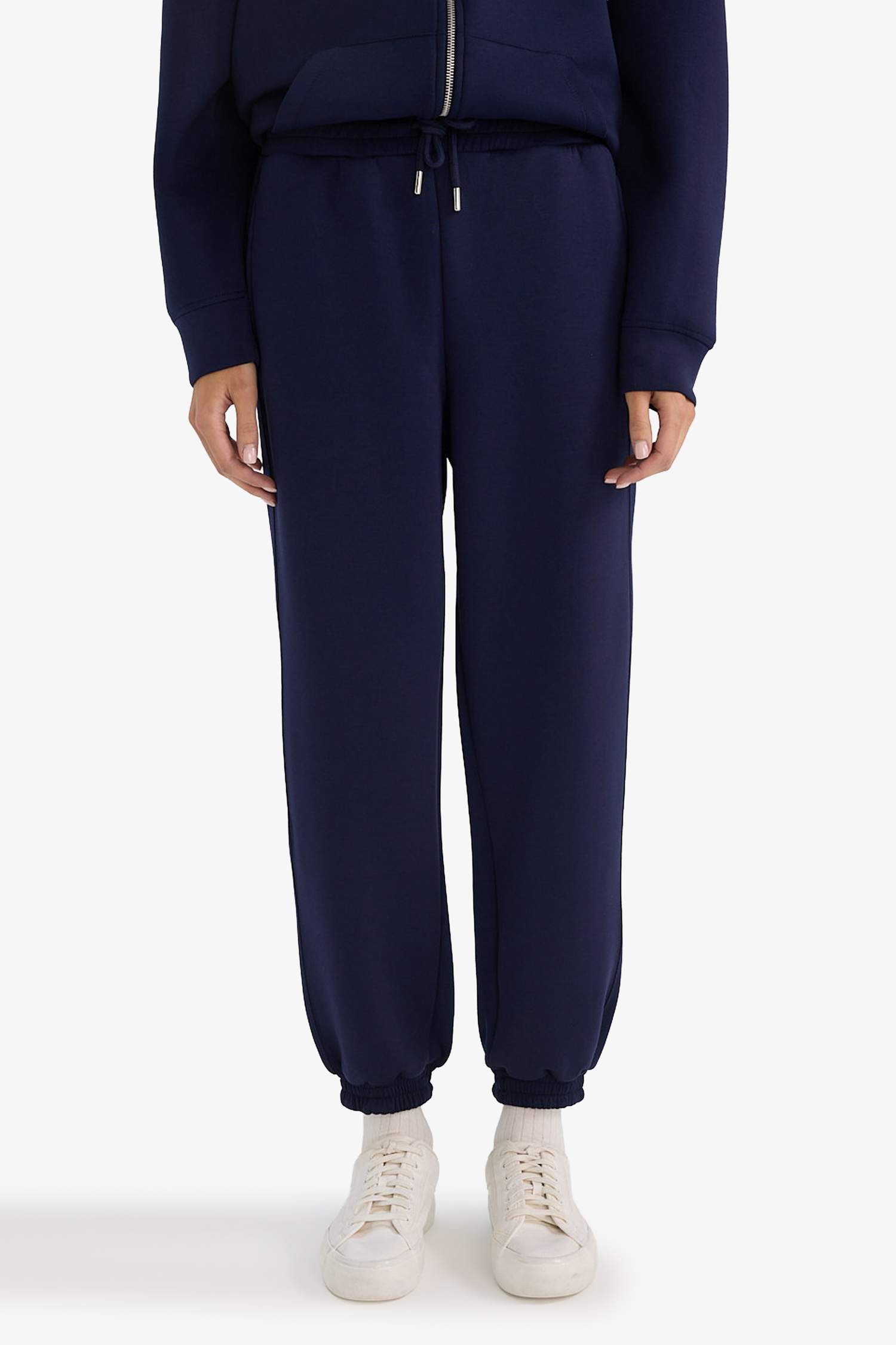 Jogger Fit Cepli Skuba Dalgıç Kumaş Pantolon