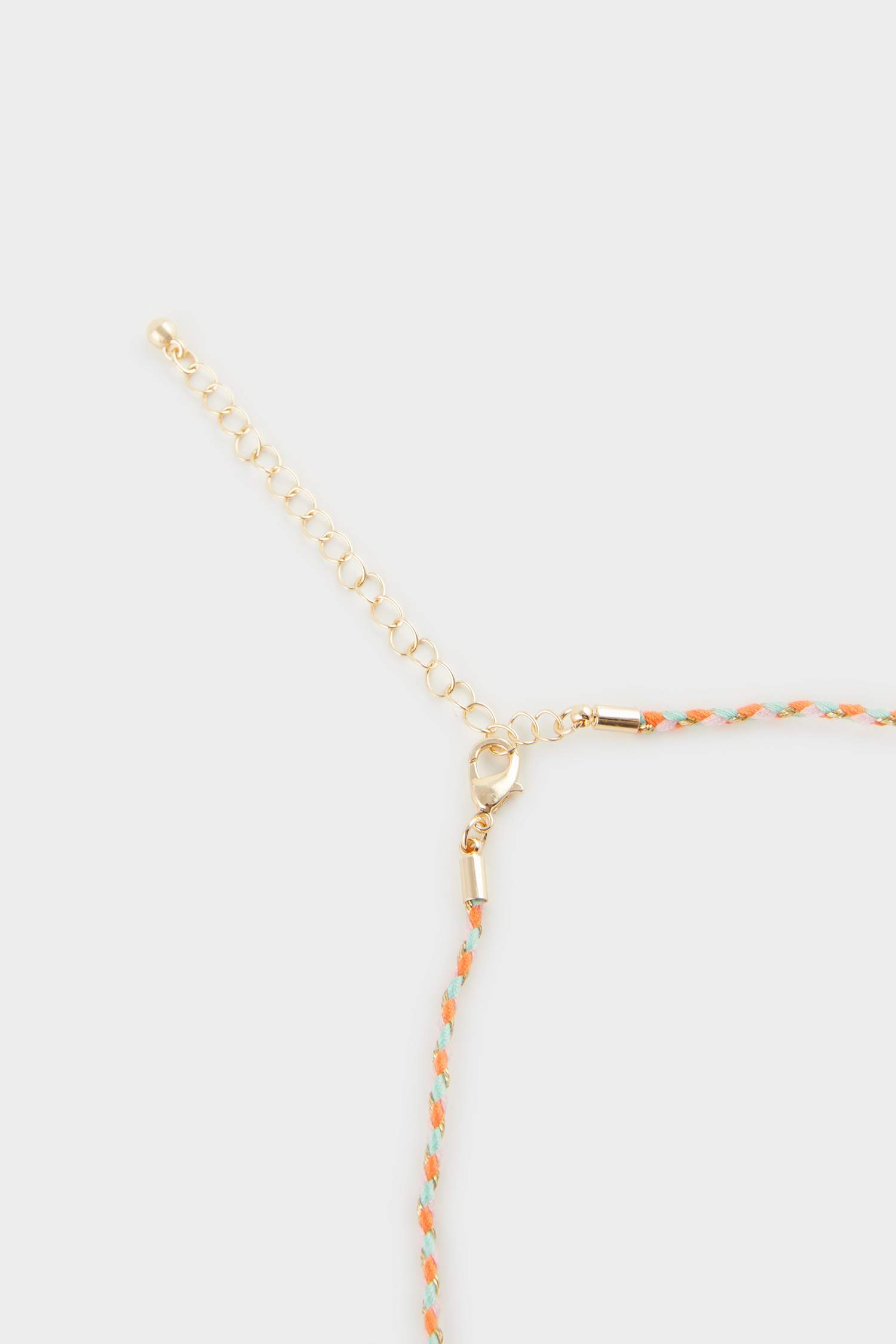 Woman Red Plate Necklace