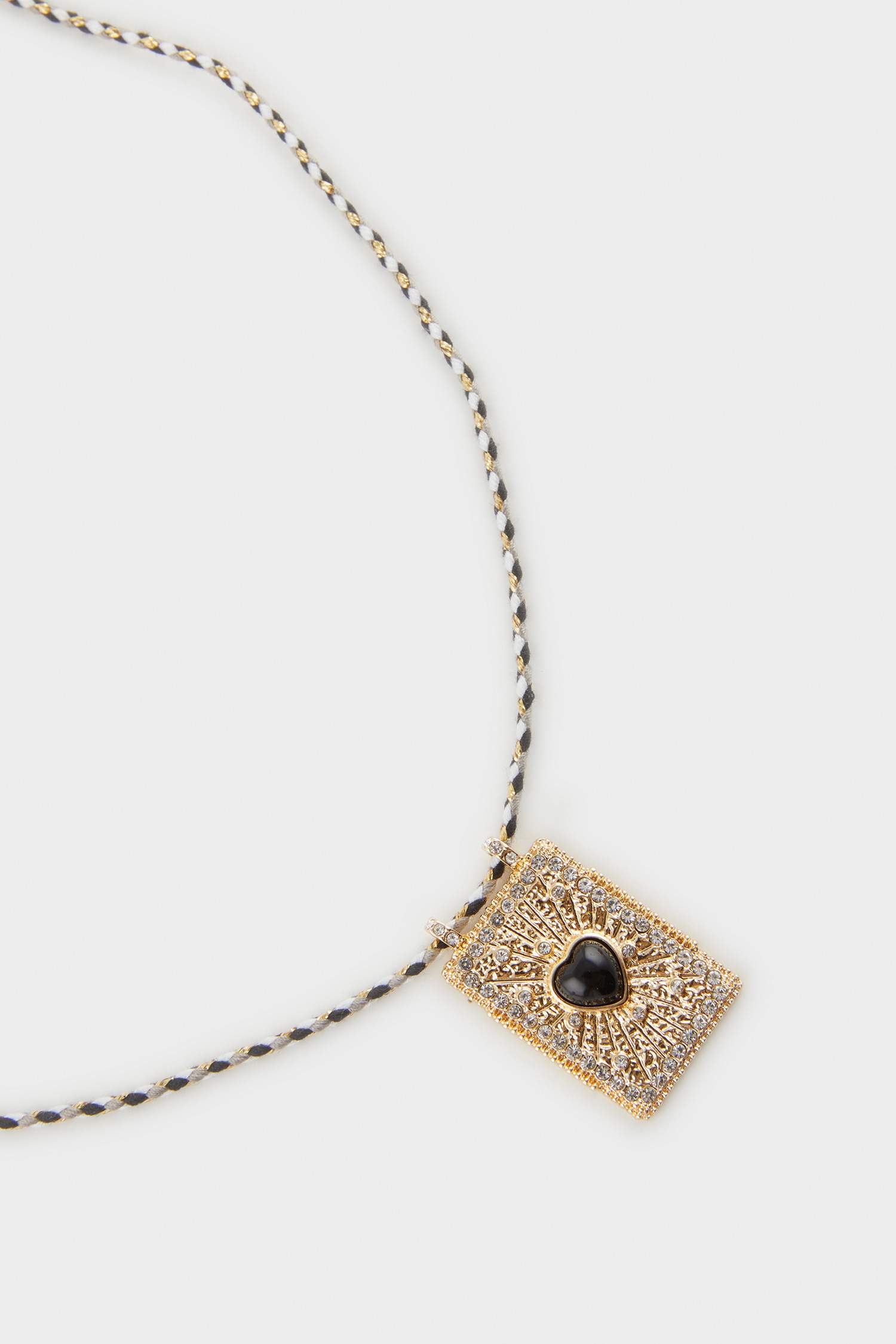 Kadın Plaka Gold Kolye