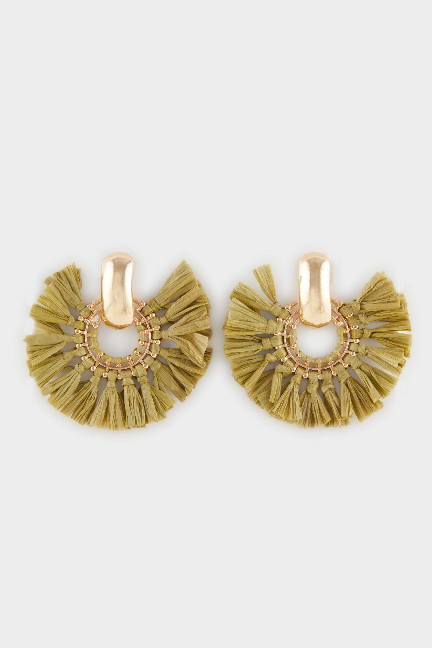 تراجي نسائي خوص اخضر