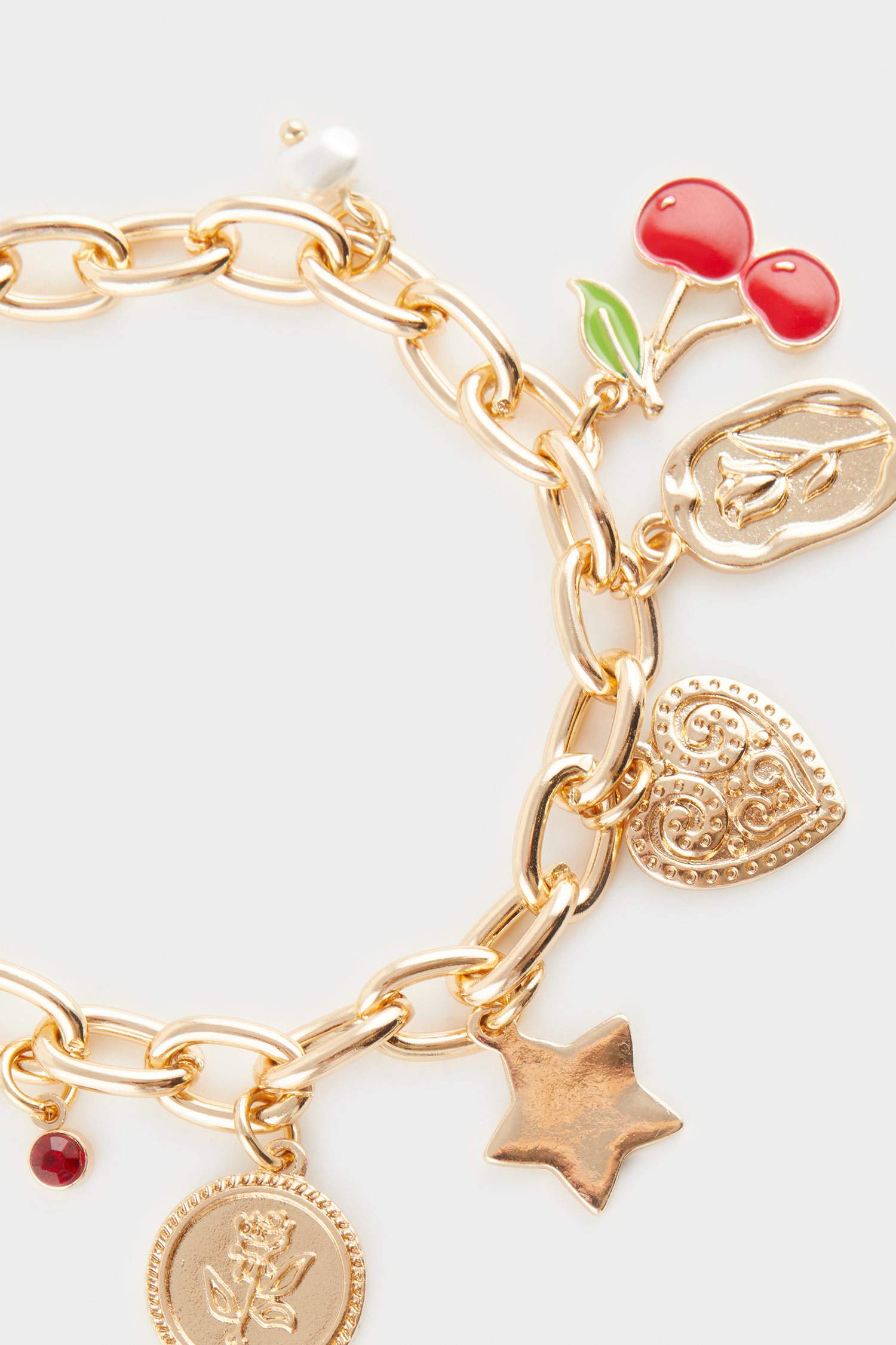 Woman Charm Gold Bracelet