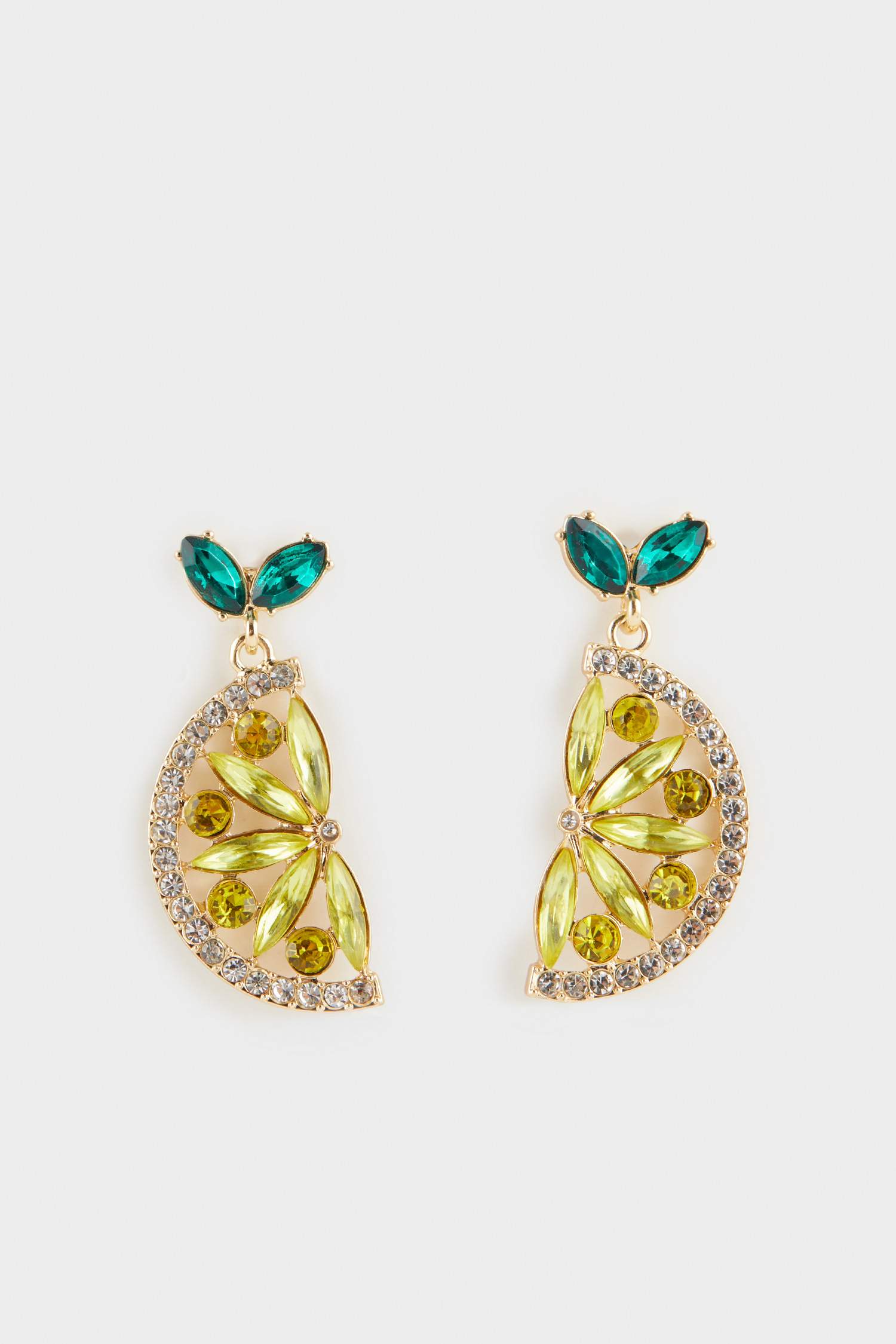 Woman Lemon Detail Earrings