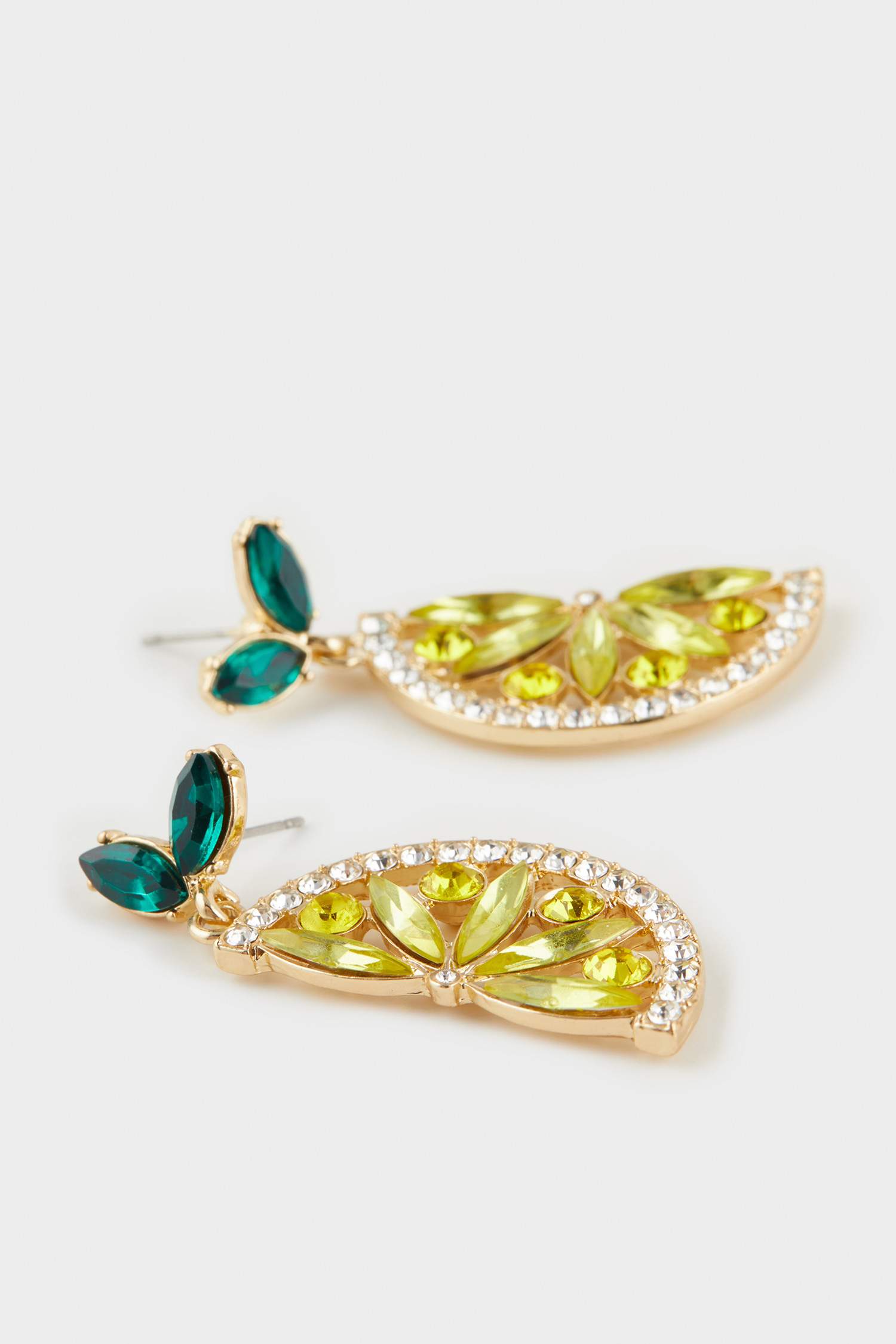 Woman Lemon Detail Earrings