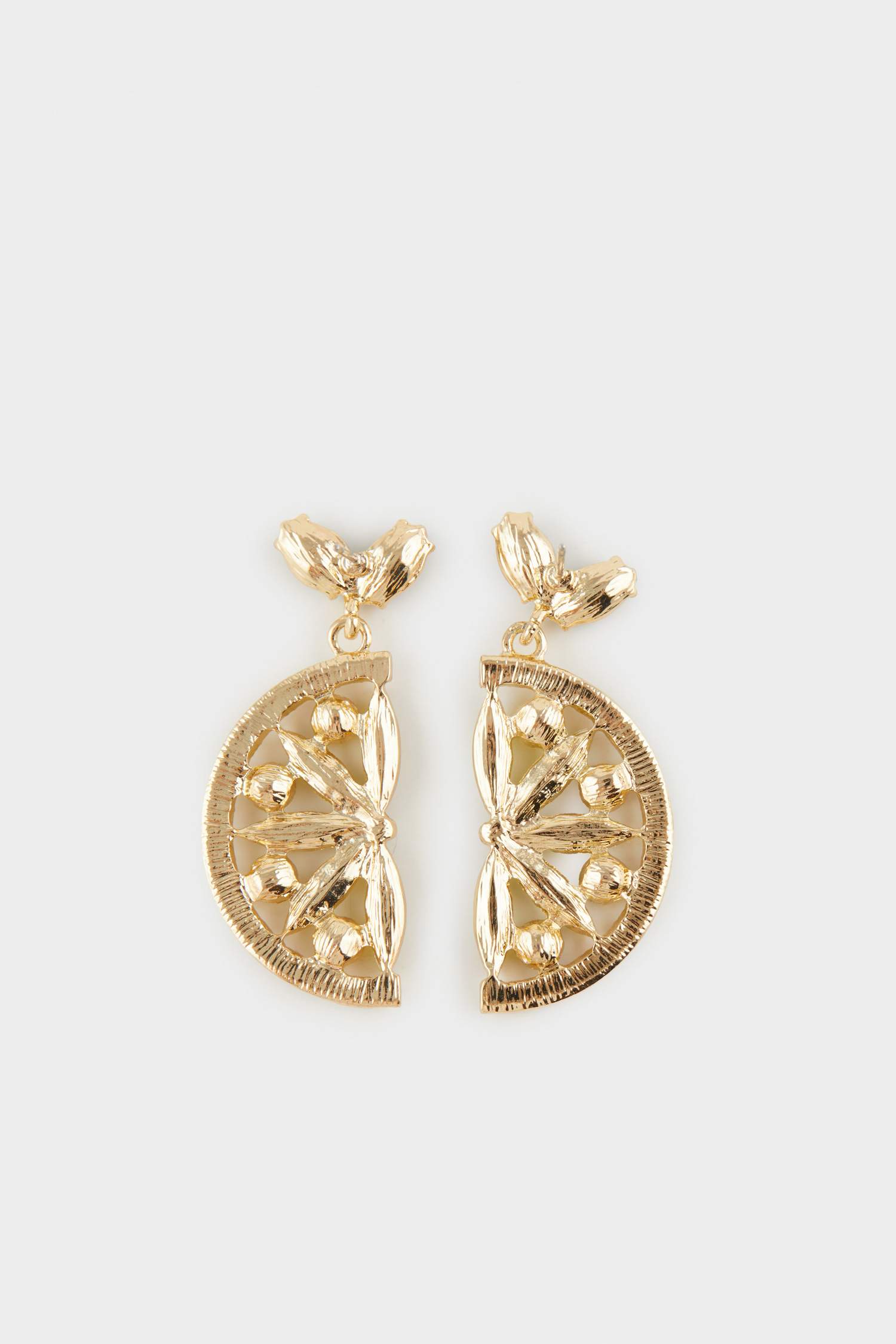 Woman Lemon Detail Earrings