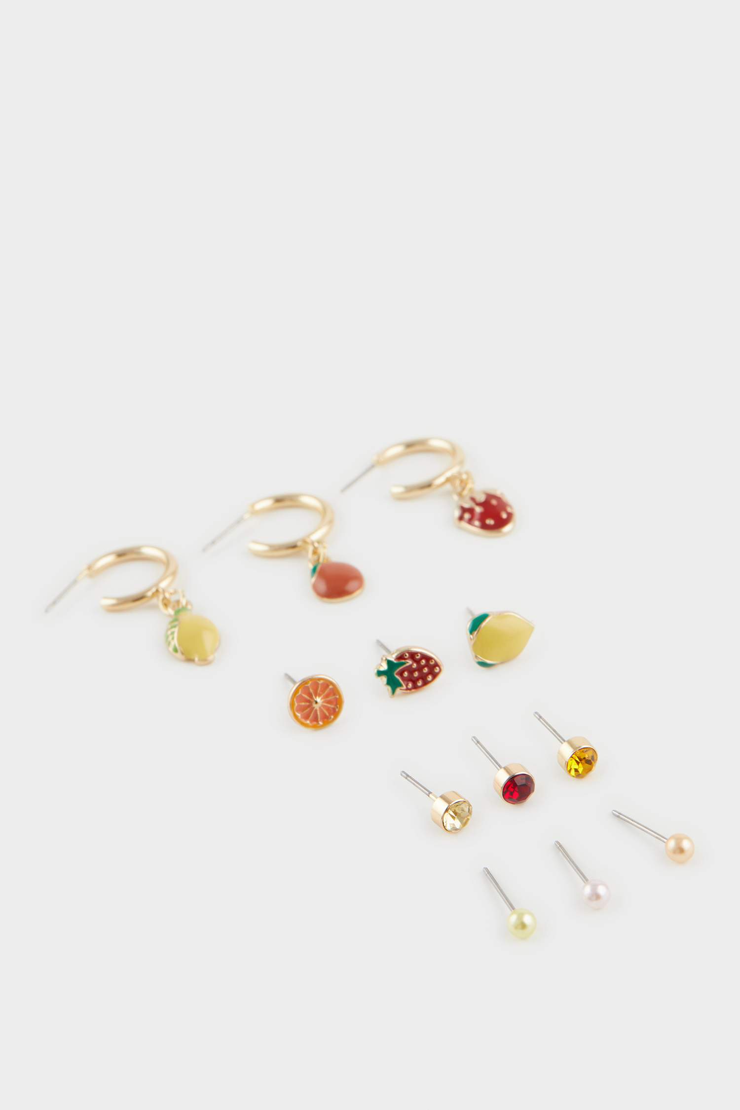 Женские Двенадцатикратные Серьги с Фруктами