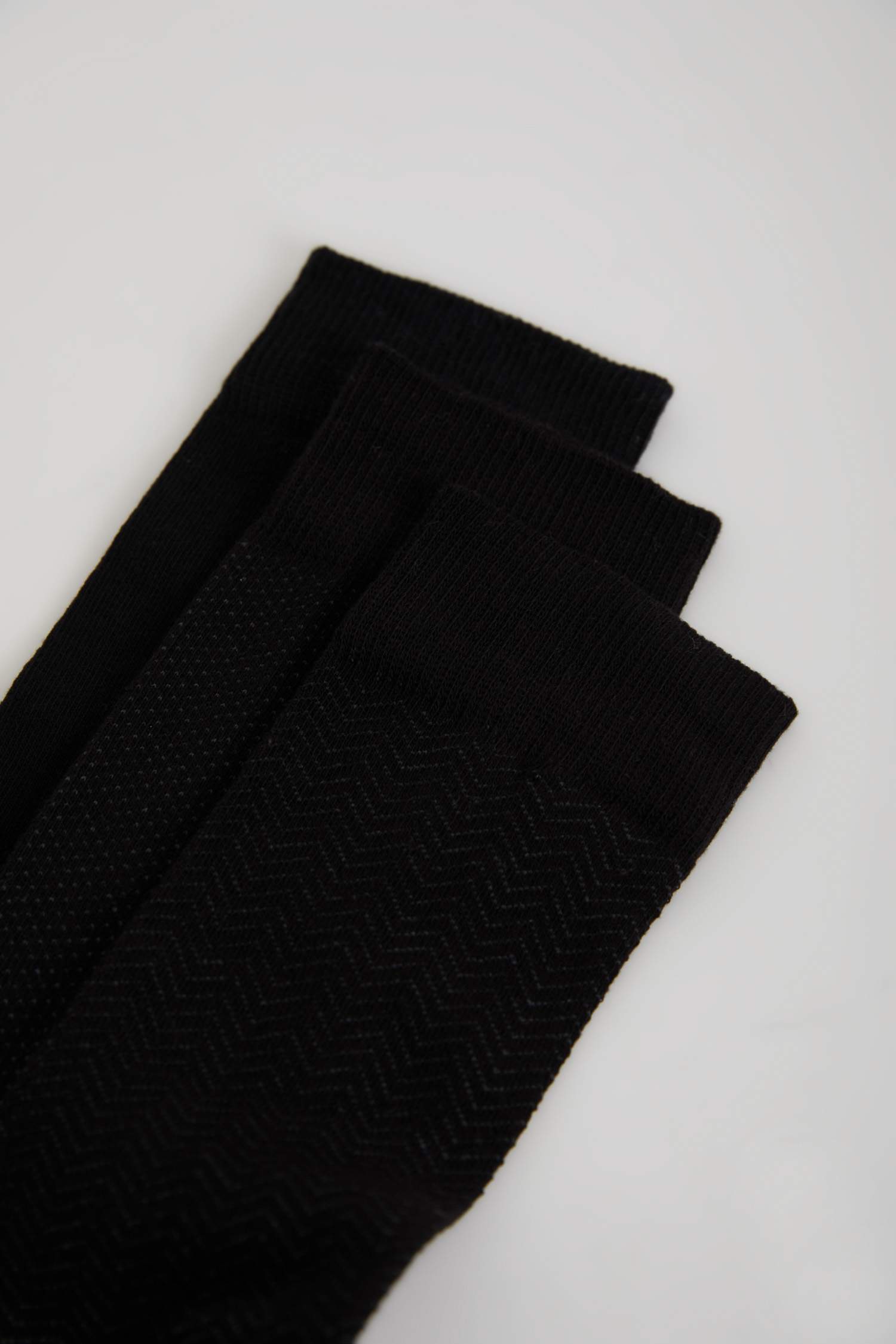 Erkek 3'lü Pamuklu Uzun Çorap