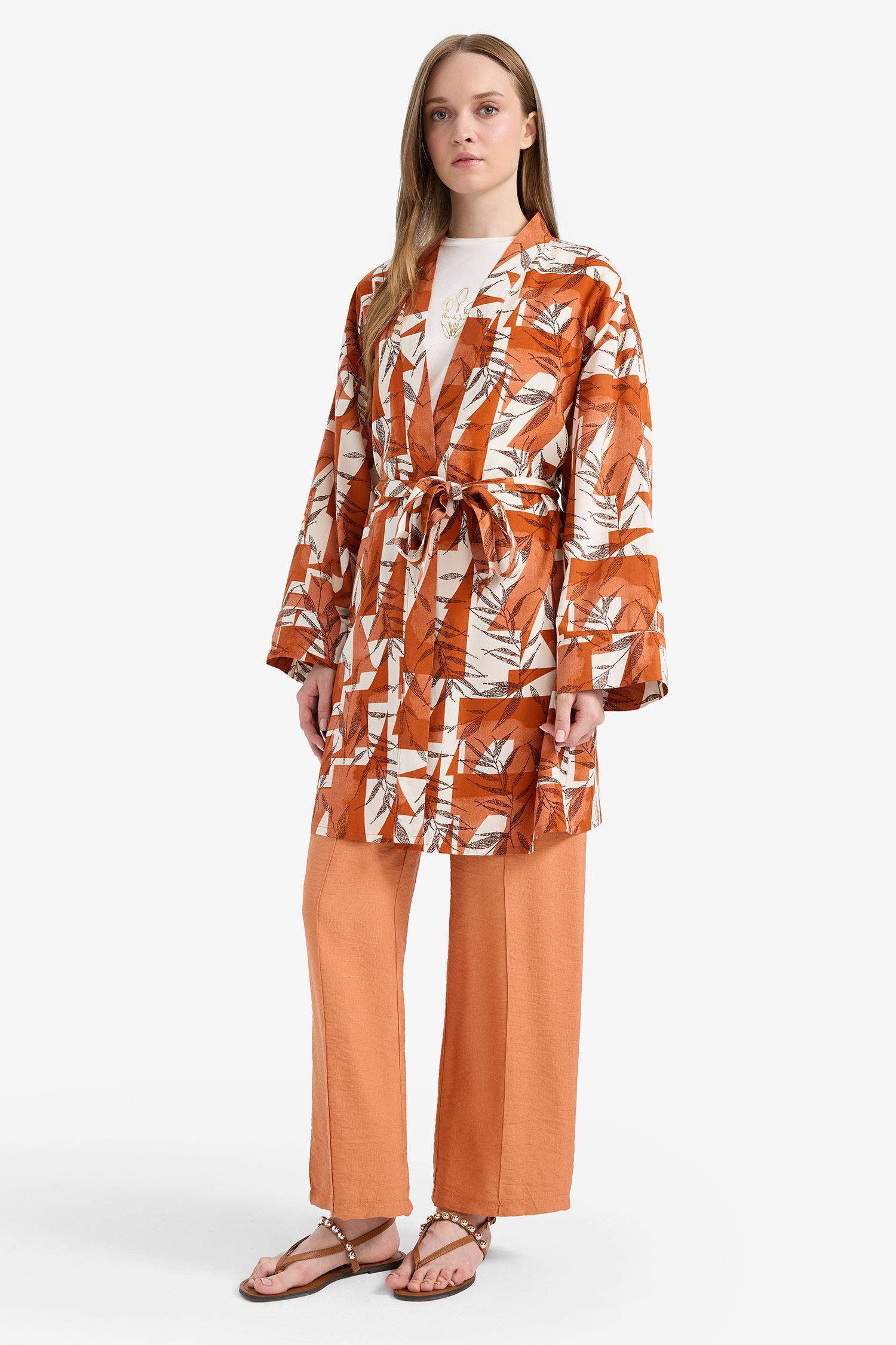 Straight Fit Regular Hem Trousers