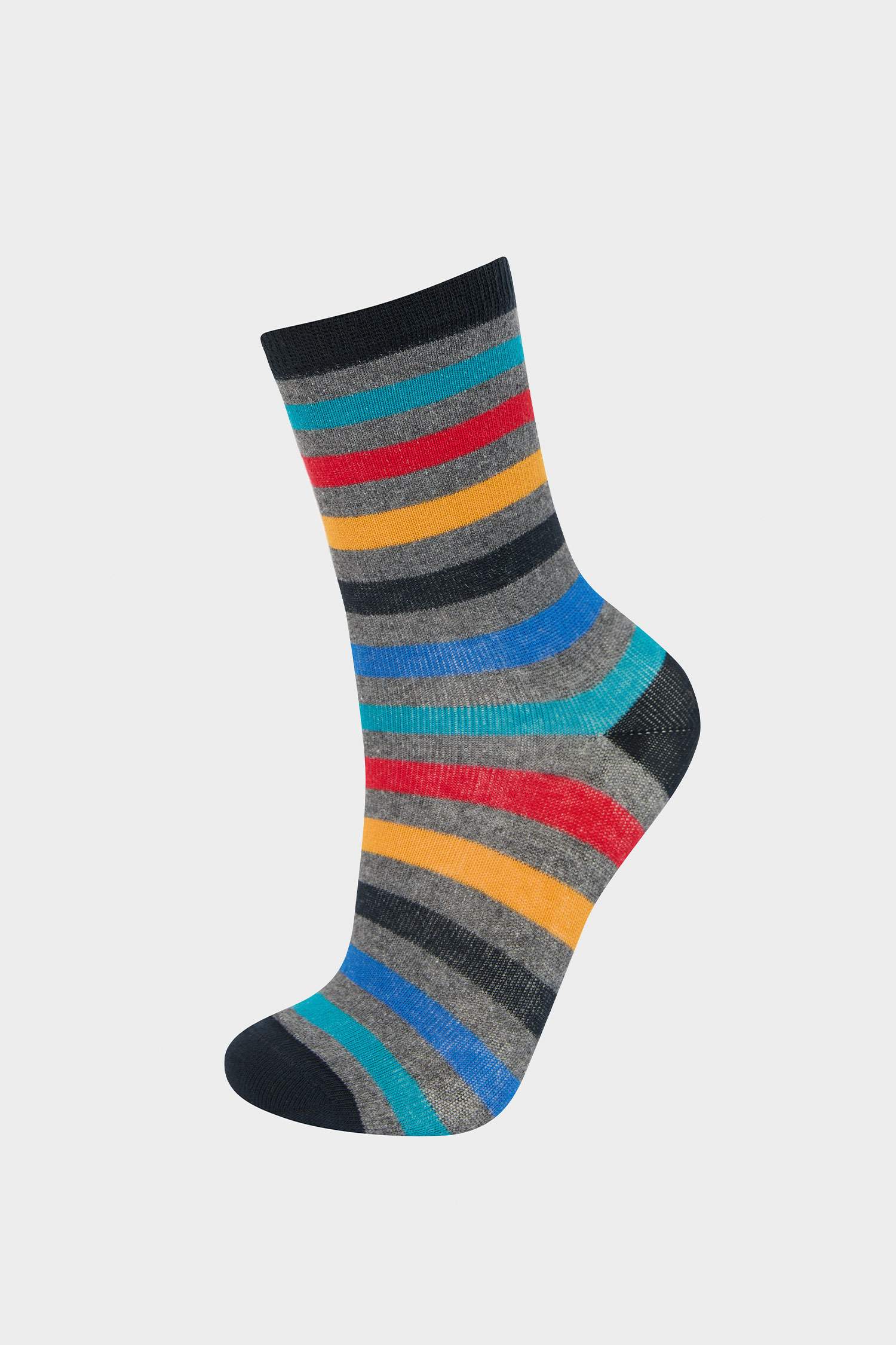 Erkek Çocuk 3'lü Pamuklu Uzun Çorap