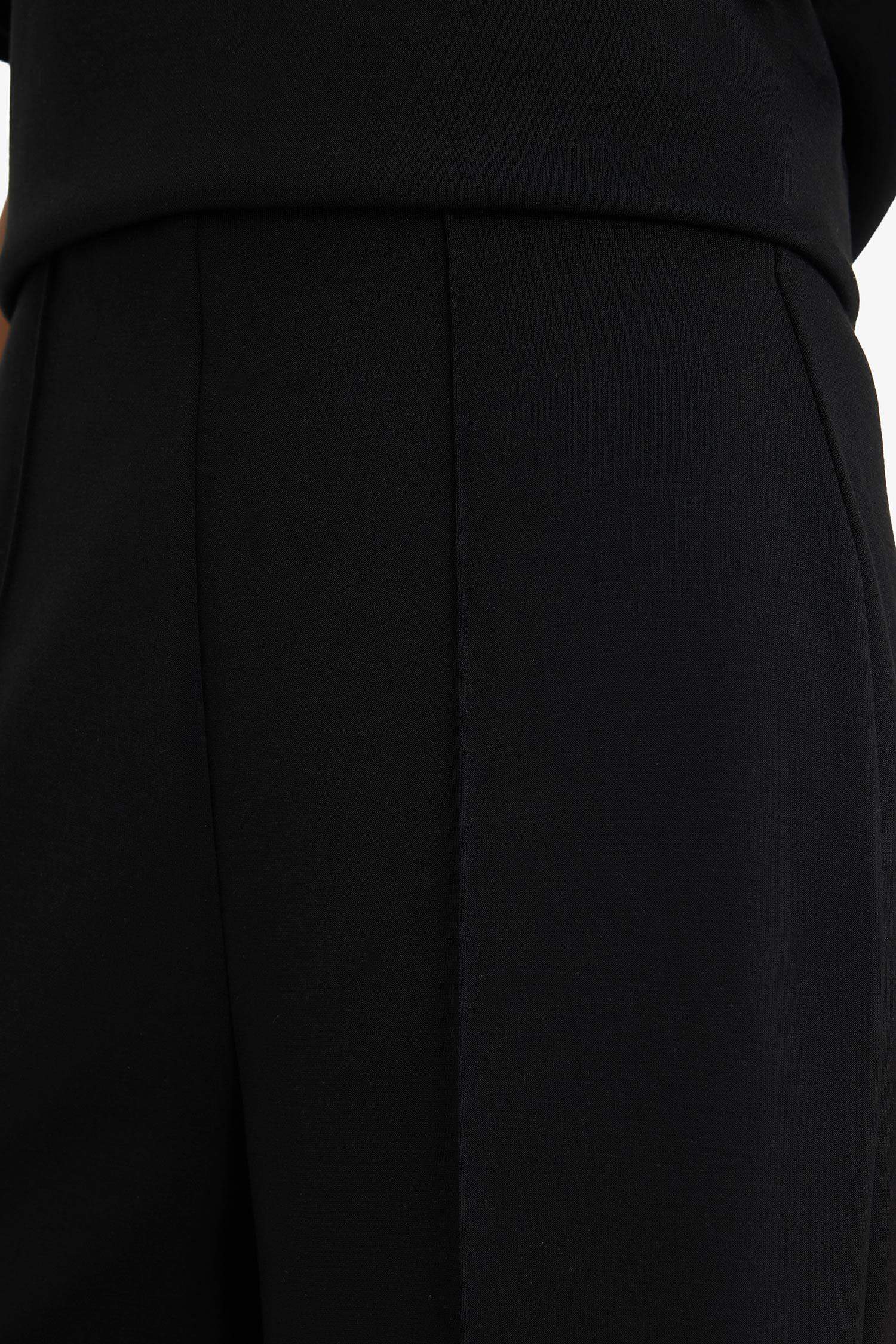 بنطلون منسوج قصة مستقيمة