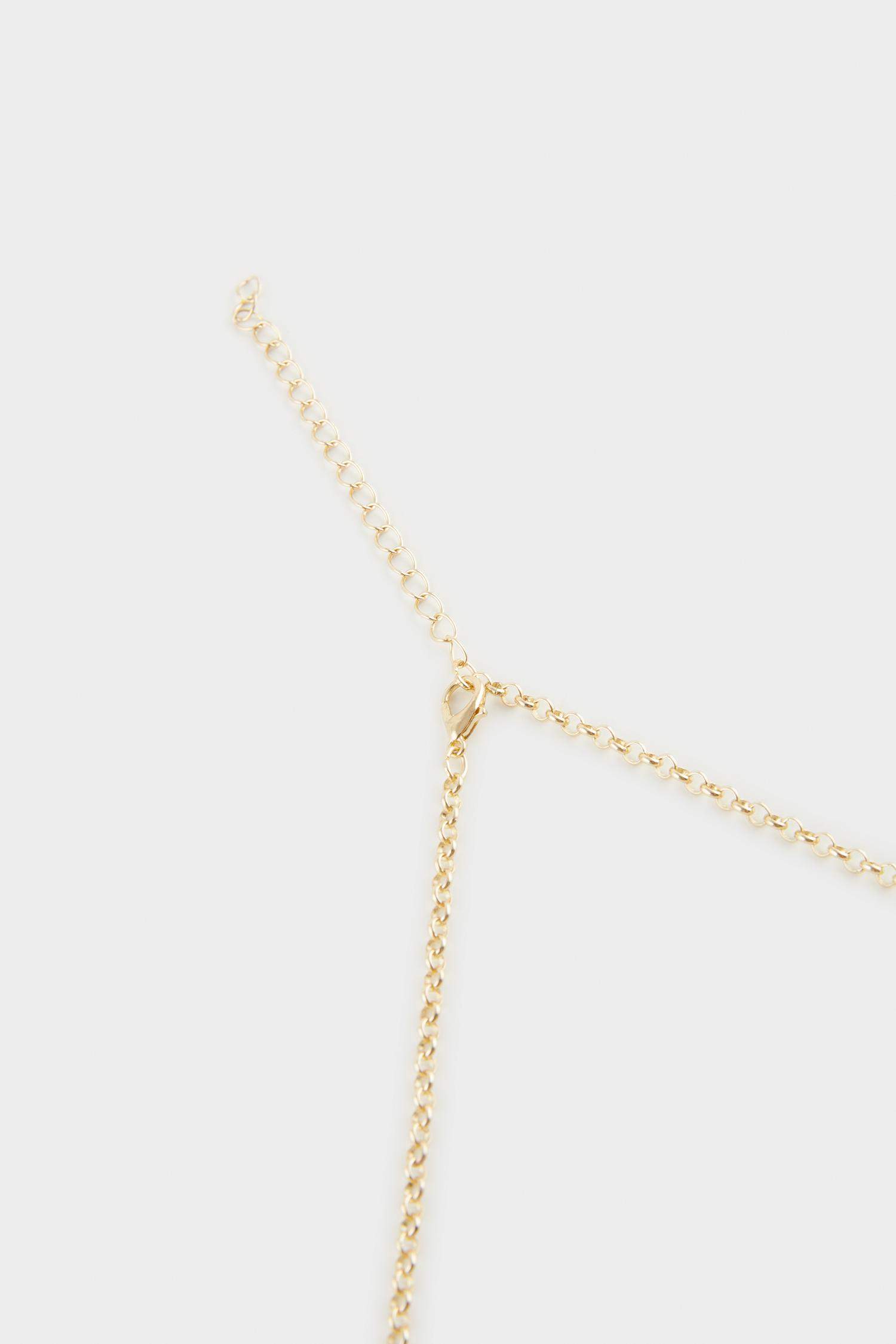 قلادة نسائي ذهبي على شكل فاكهة