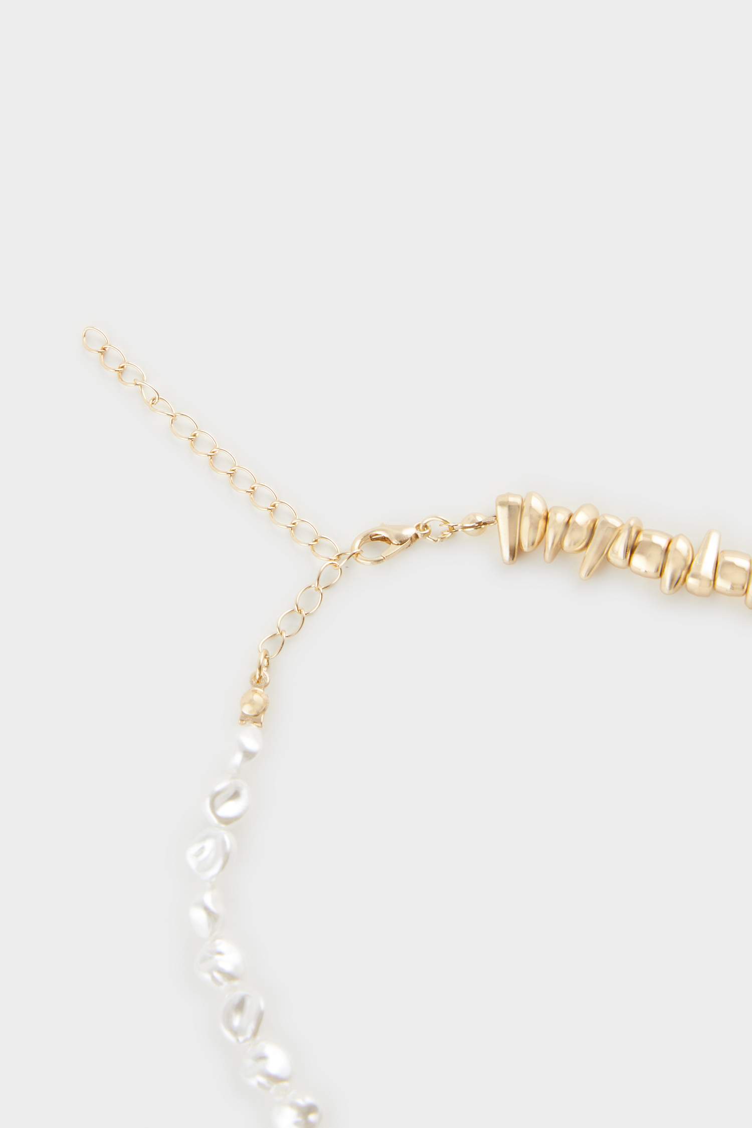 Woman Cherry Charm Pearl Gold Necklace