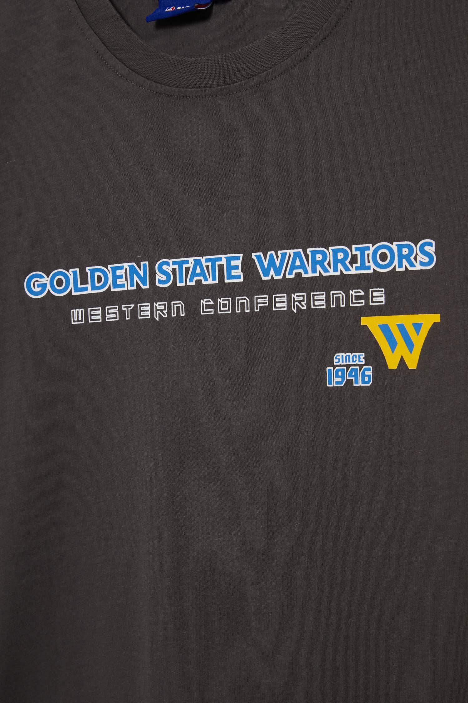 DeFactoFit NBA Golden State Warriors Boxy Fit T-Shirt