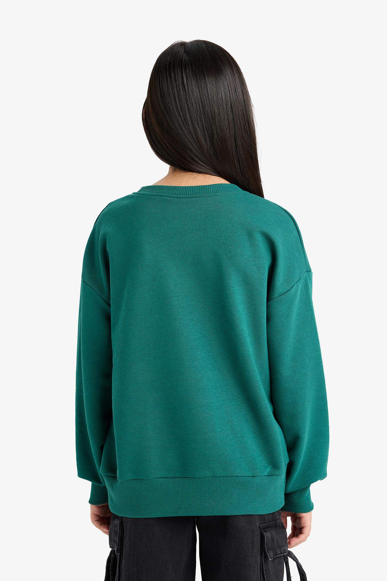 Girl Snoopy Oversize Fit Sweatshirt