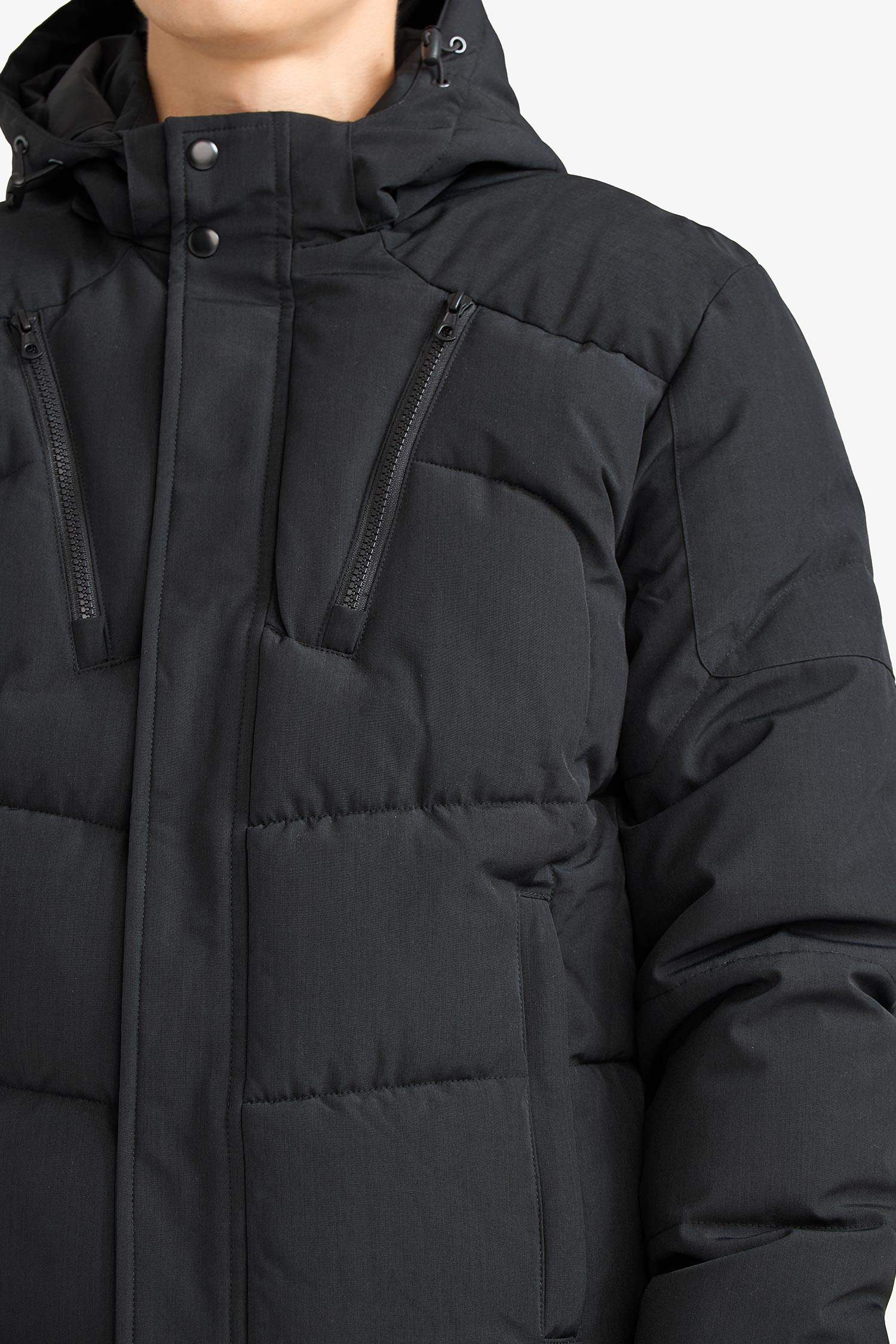 جاكيت بامب سليم فيت بكابيشون