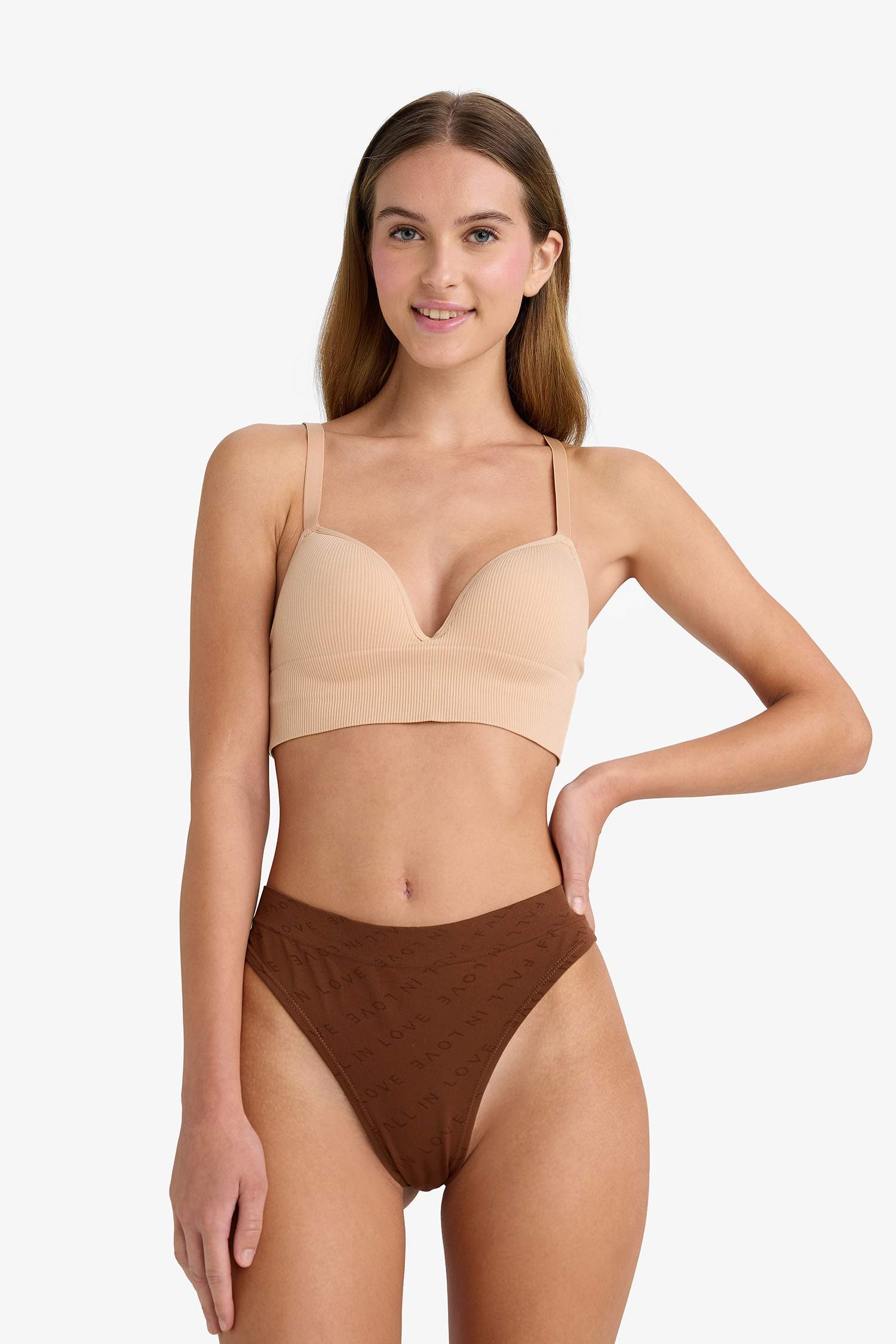 Seamless 2'li Brief Külot-Fall in Love