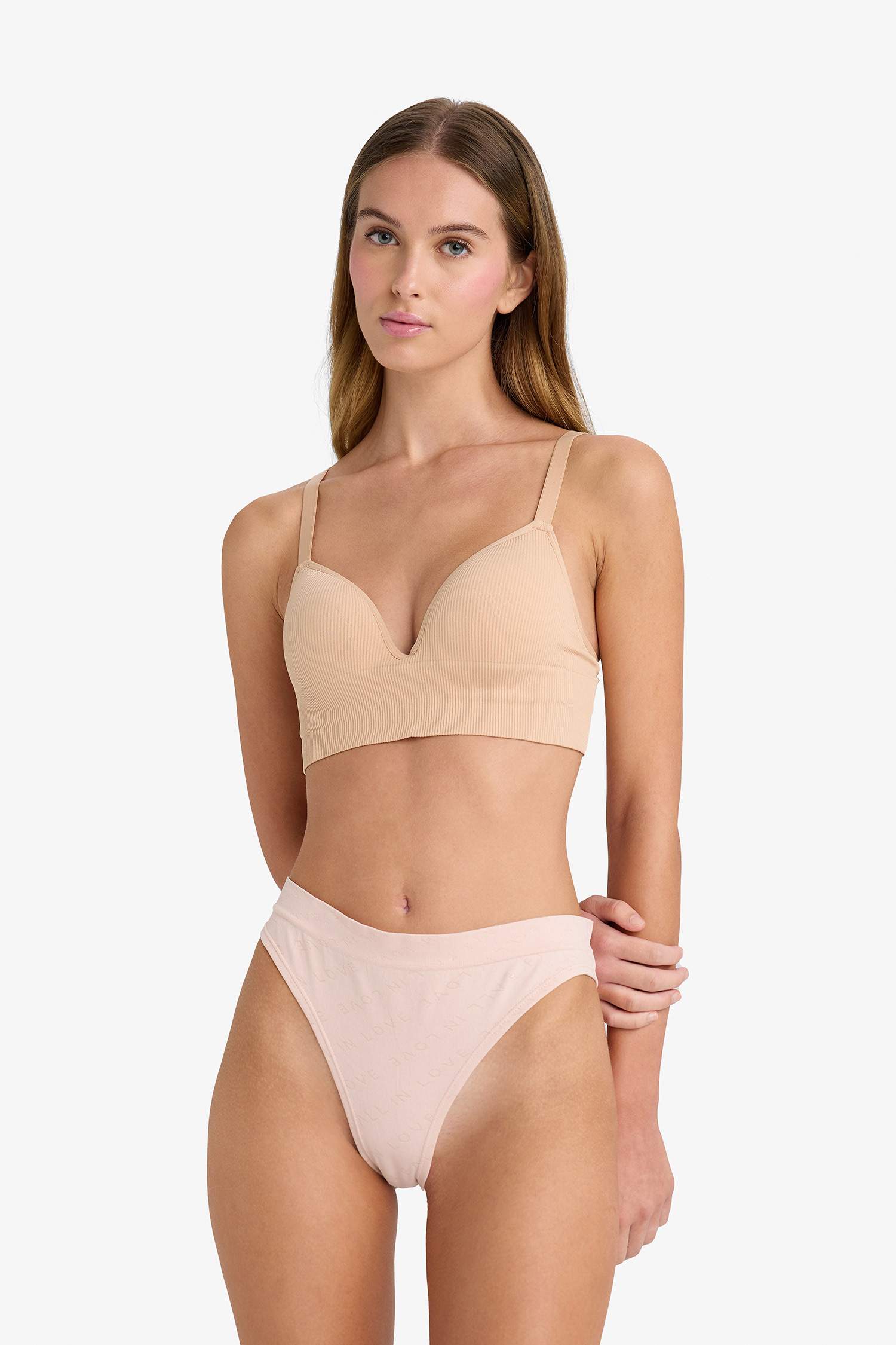 Seamless 2'li Brief Külot-Fall in Love