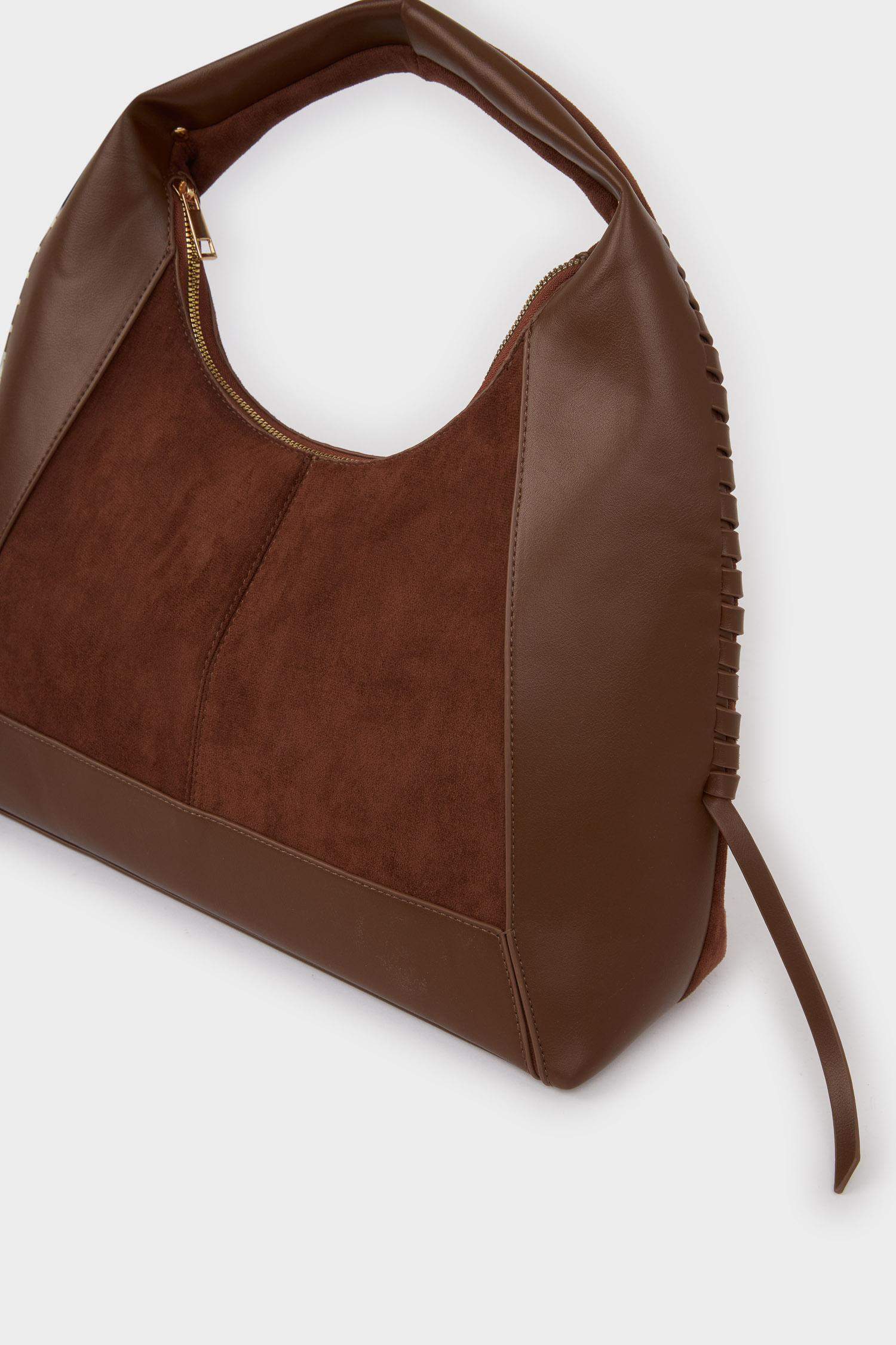 Kadın Süet Omuz Çantası