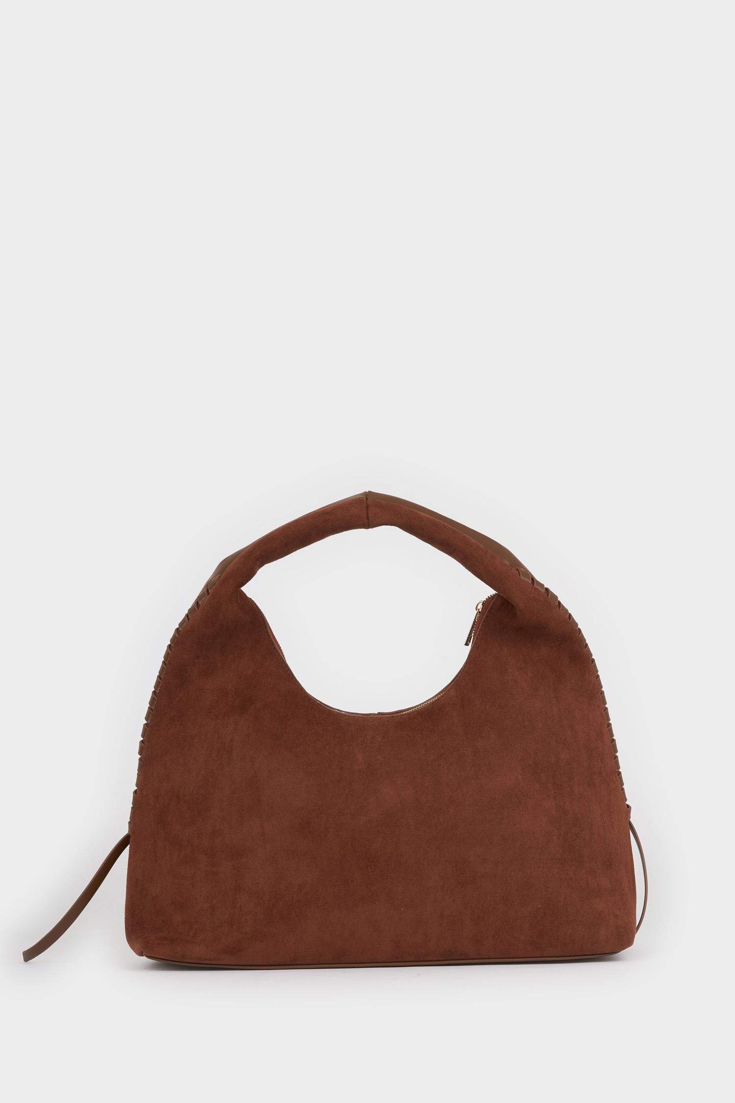 Kadın Süet Omuz Çantası