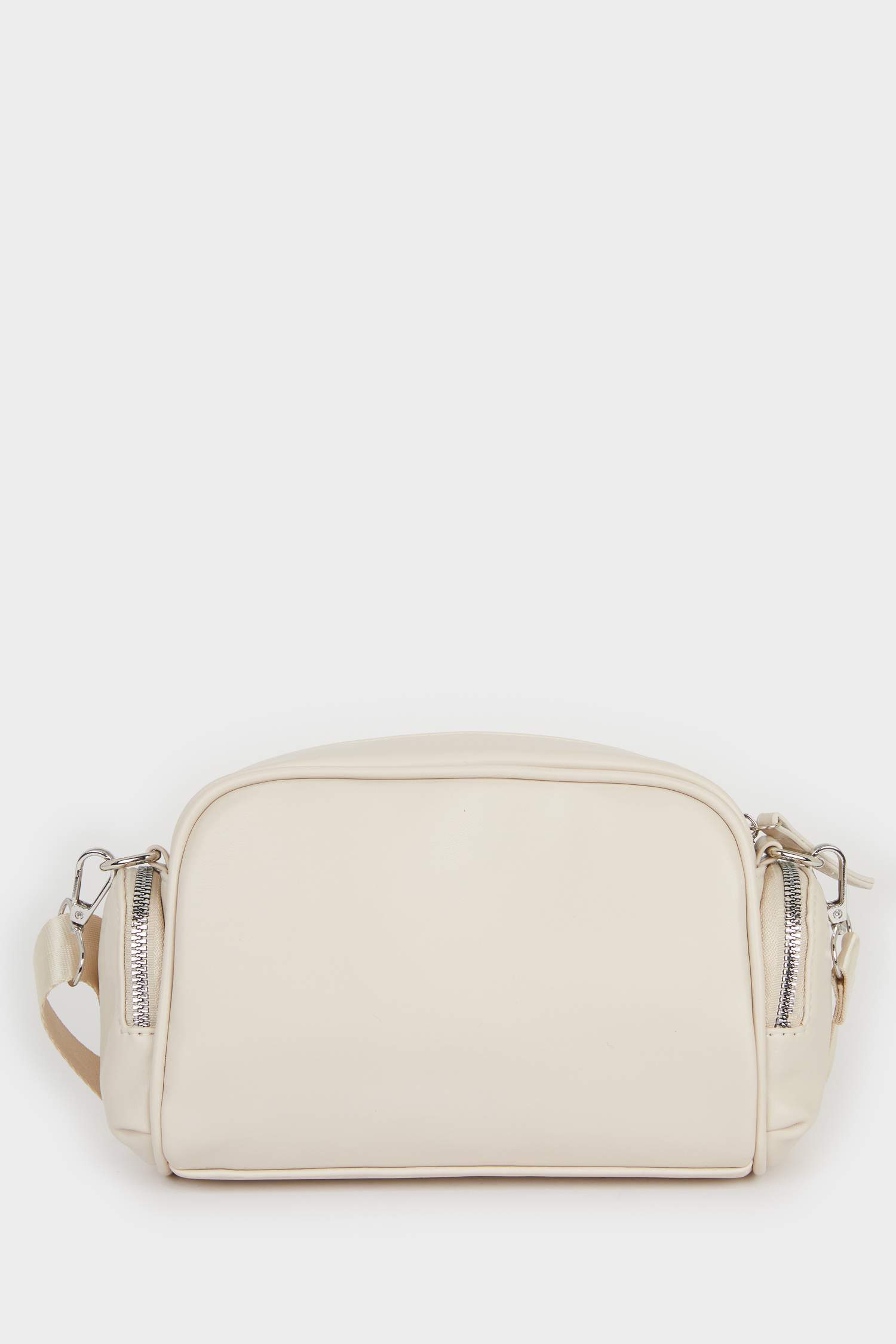 Faux Leather Crossbody Bag