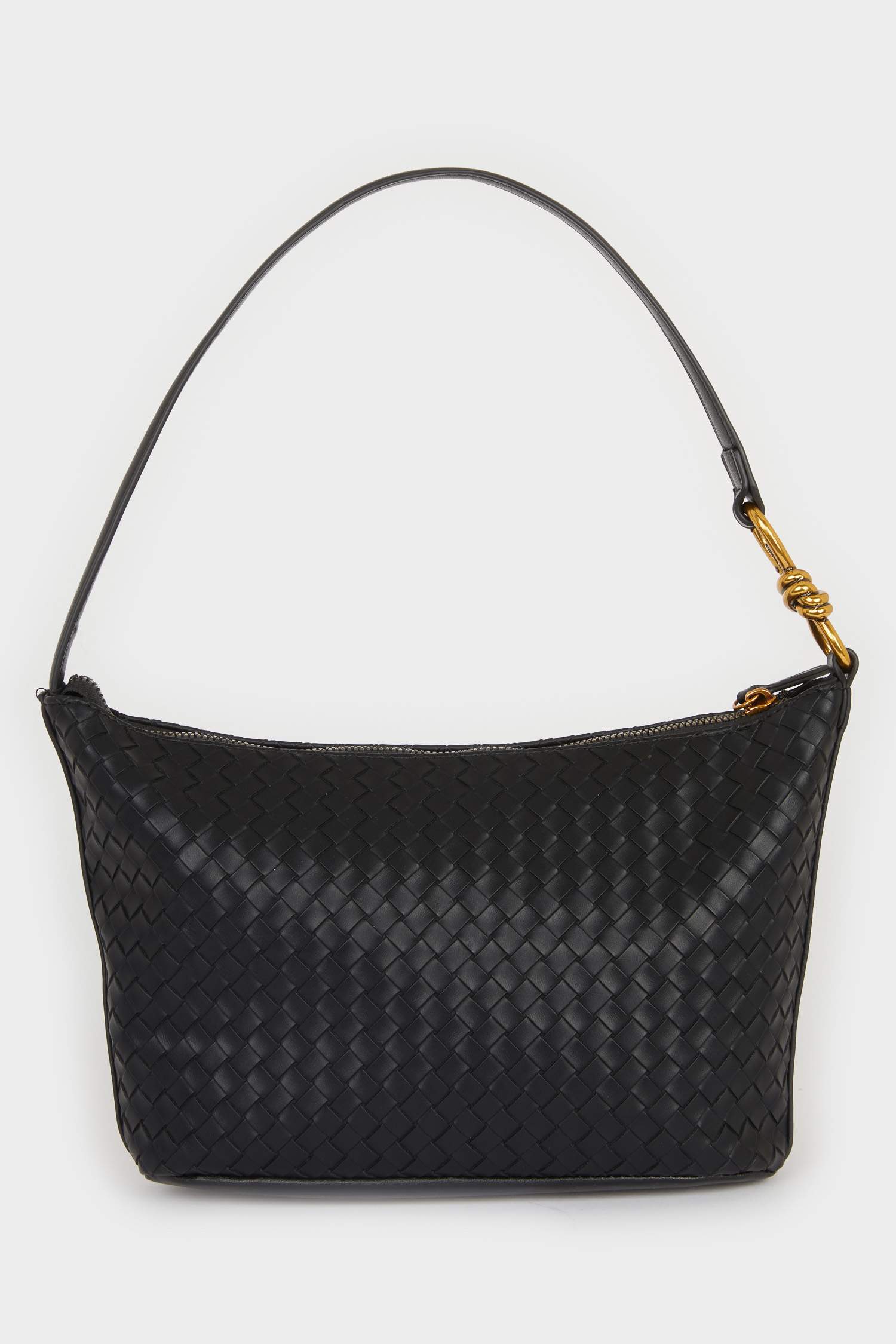 Faux Leather Crossbody Bag