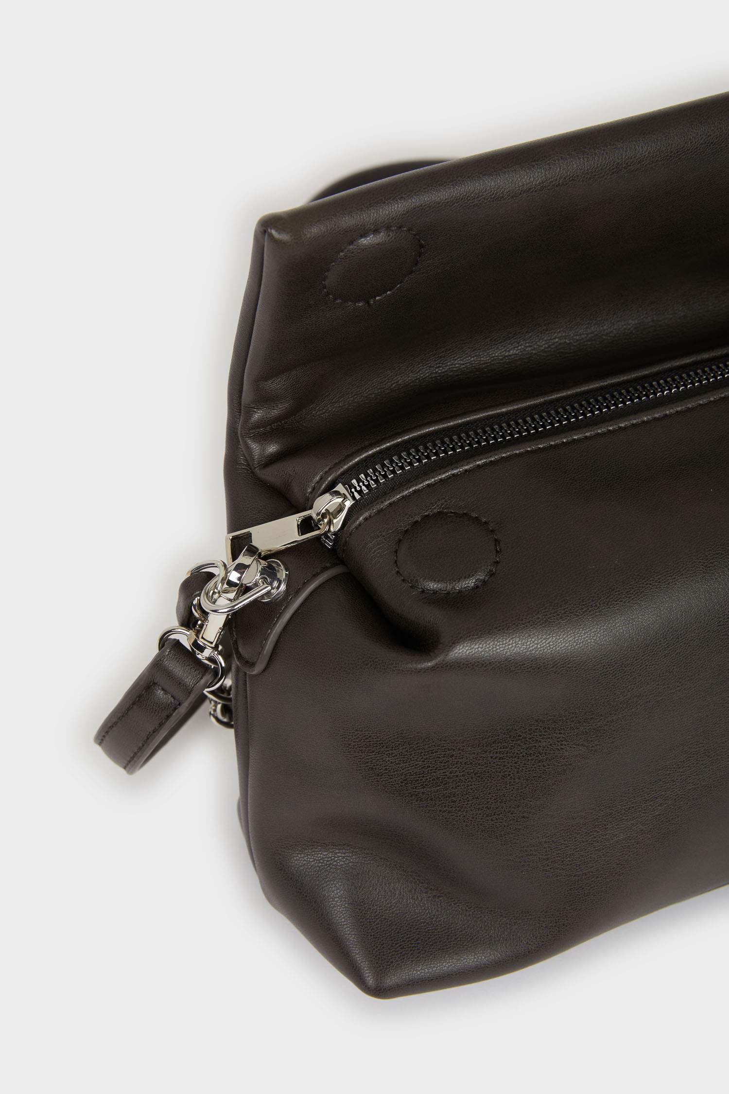 Woman Faux Leather Crossbody Bag