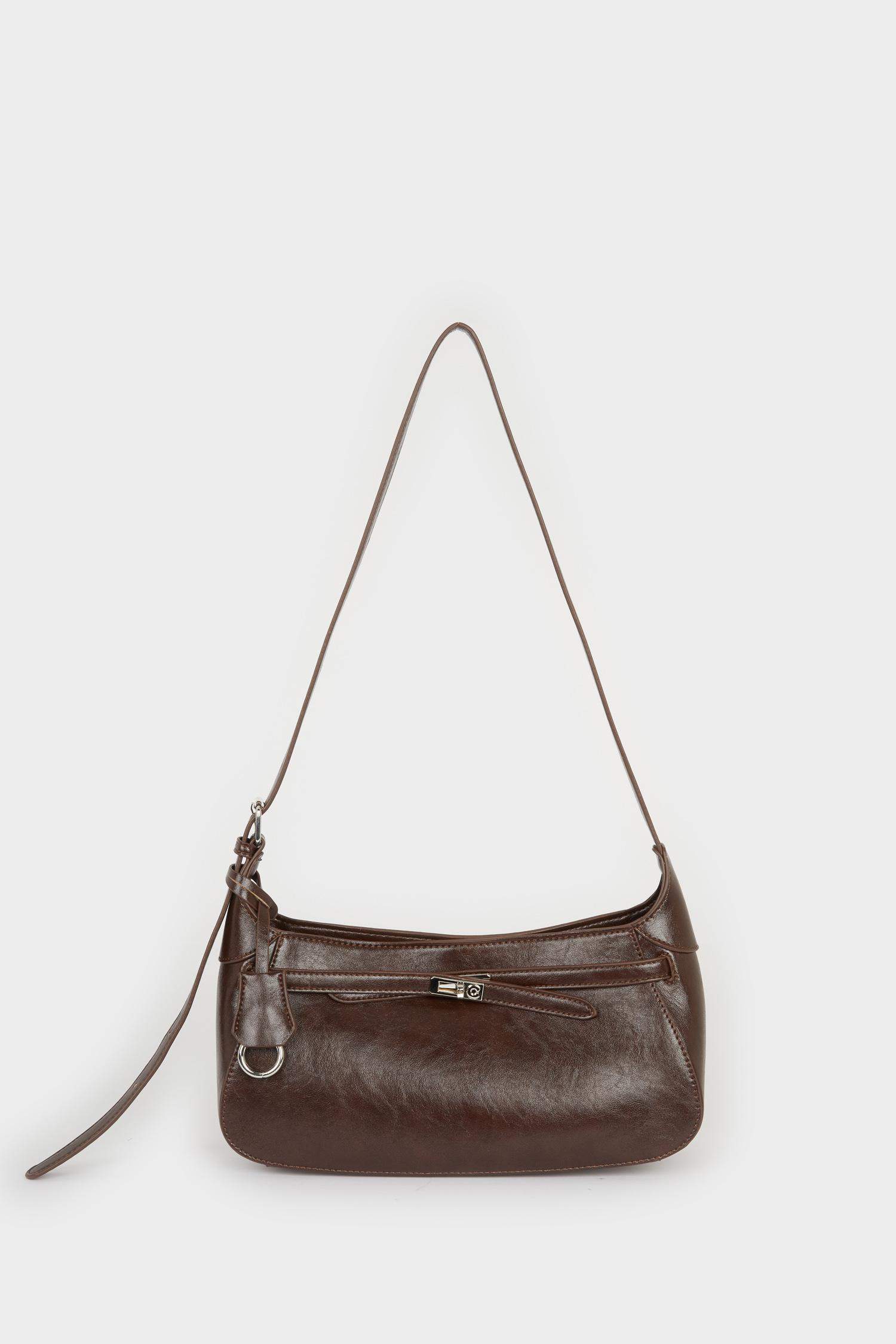 Әйелдерге полиуретан иық сөмкесі