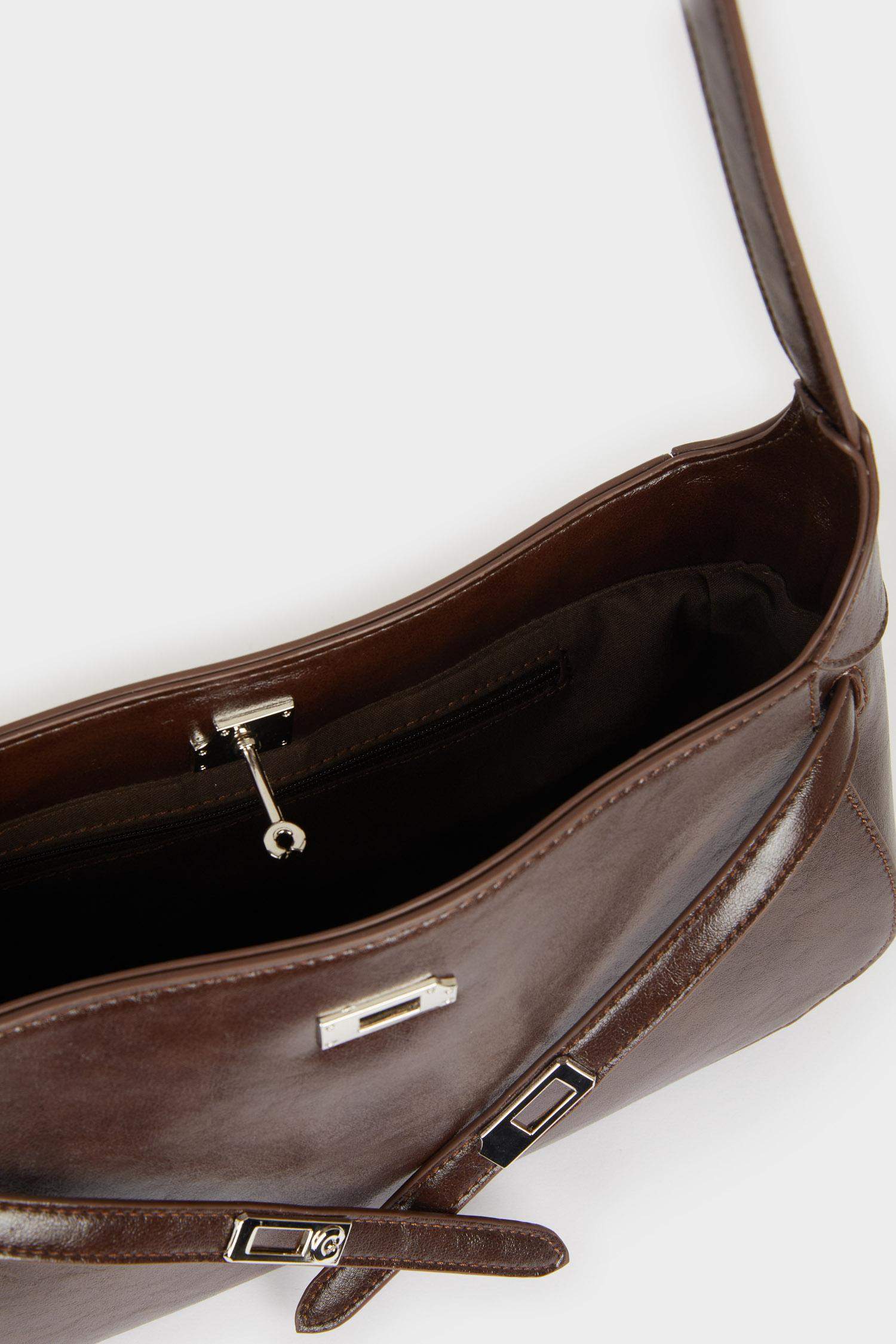 Әйелдерге полиуретан иық сөмкесі