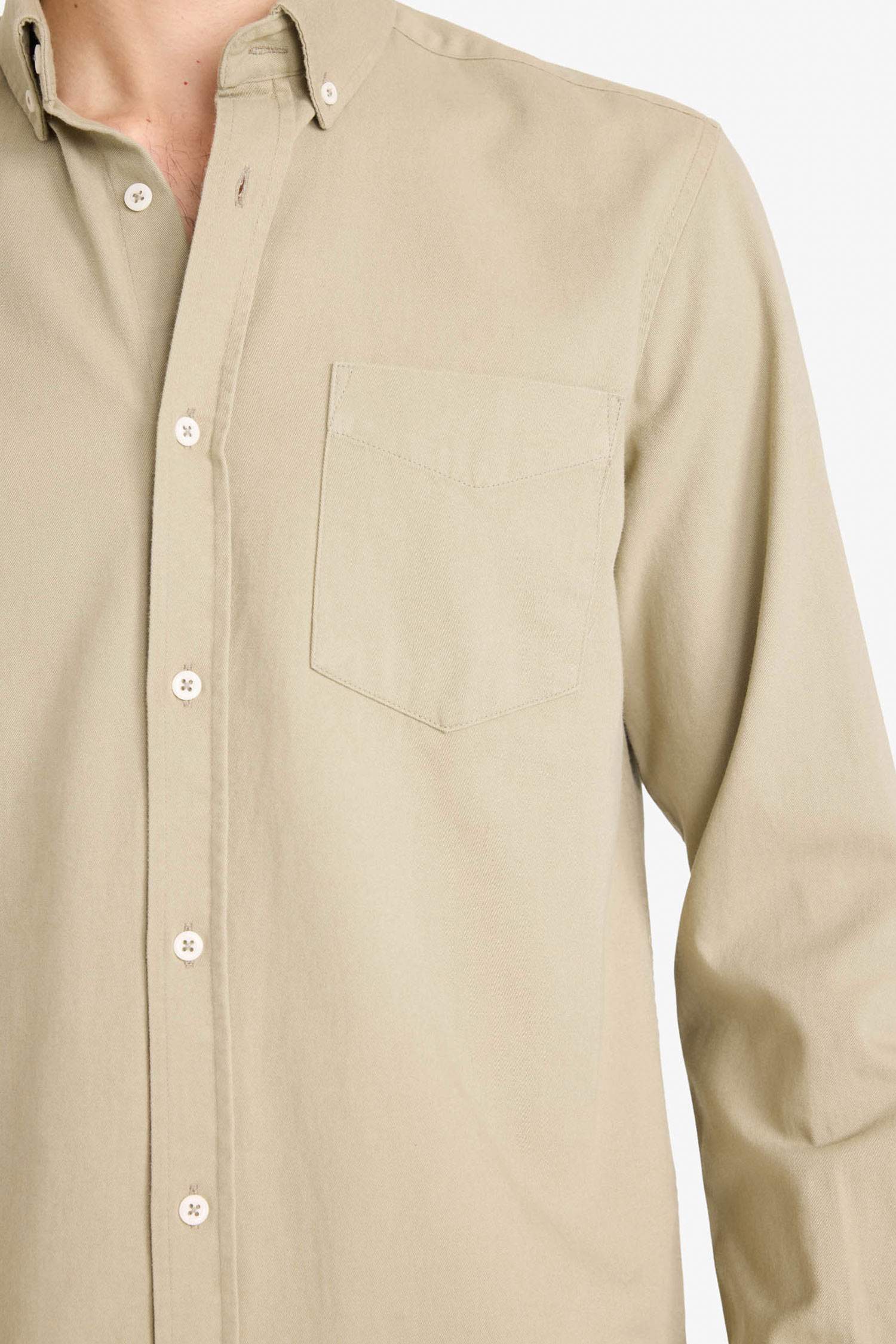 Regular Fit Gabardin Gömlek