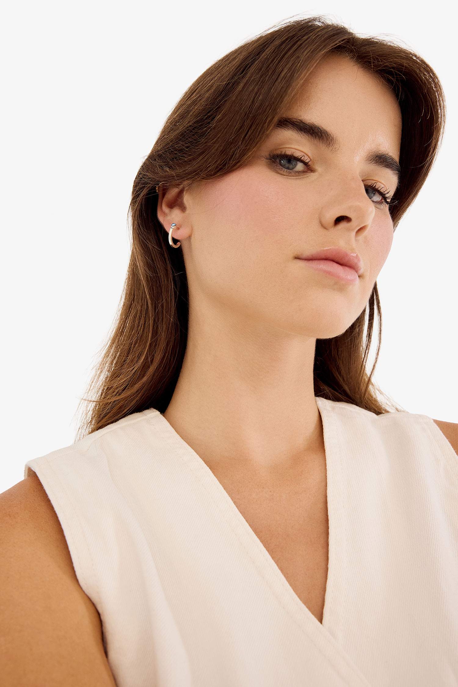 Kadın 9'lu Silver Küpe